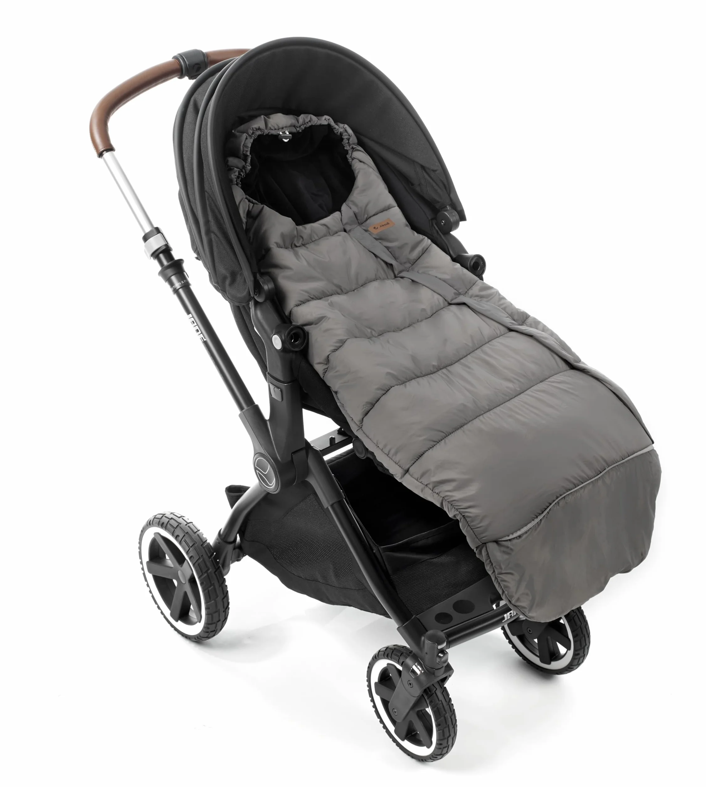 Jané Evolute, adatto a tutte le navicelle, portabebè e passeggini, tessuto interno in pile, cerniera inferiore, universale, con borsa da viaggio
