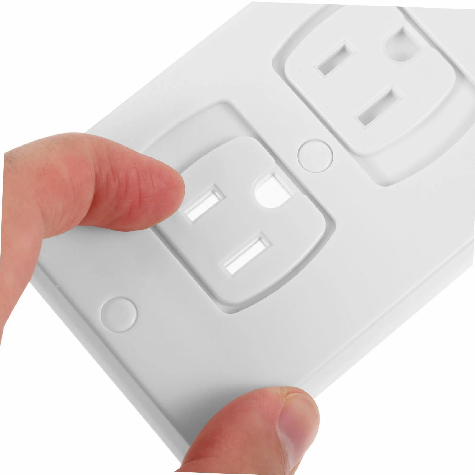 10pezzi Copriprese Elettriche Abs Isolati Resistenti Rotture e Corrosione Coprispina Di Sicurezza Per Ragazzo Ragazza Ragazza Muro Con Viti Copriprese Per Tutta La Casa