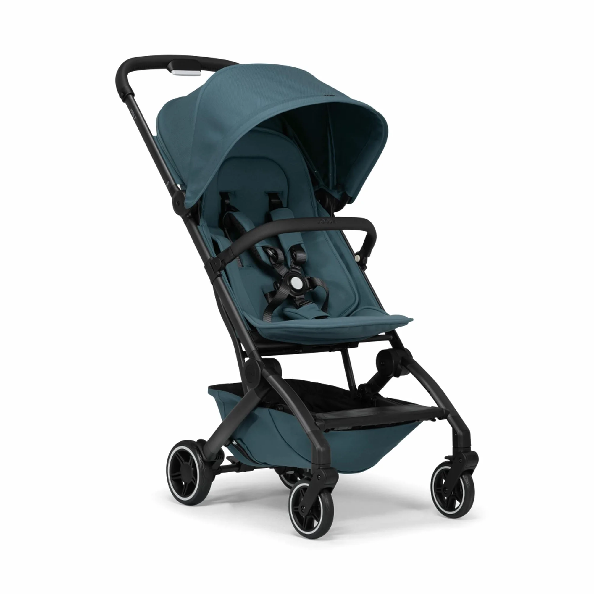 Joolz AER+ - Barra paraurti per passeggino, pieghevole, extra comfort, design elegante, facile da montare e aprire, ideale per appendere giocattoli, colore: Nero carbonio