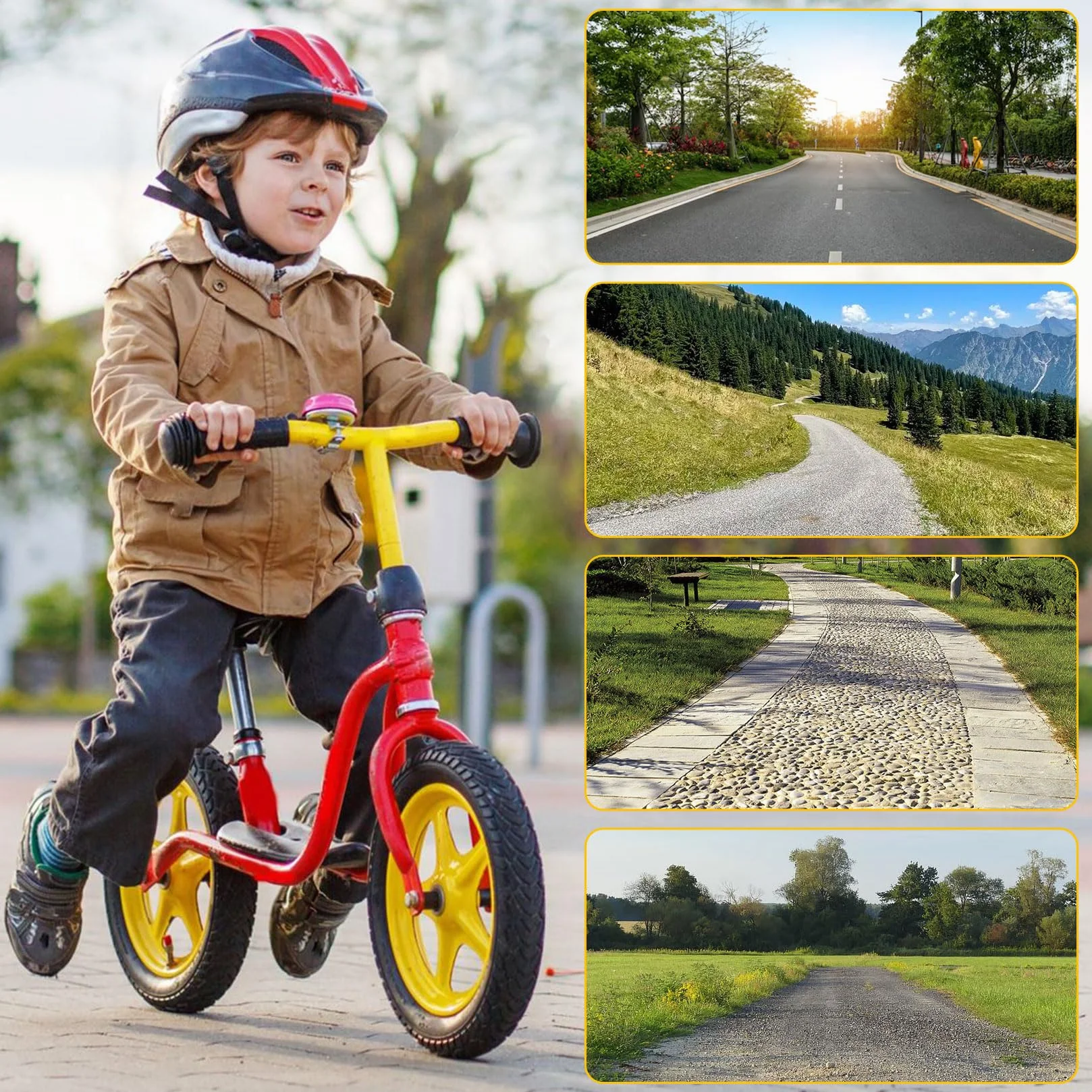 12 pollici Passeggino Tubo con valvola angolare 45°, 2 pezzi 12 X 2 1/8 tubo flessibile per passeggino, bicicletta, scooter, triciciclo