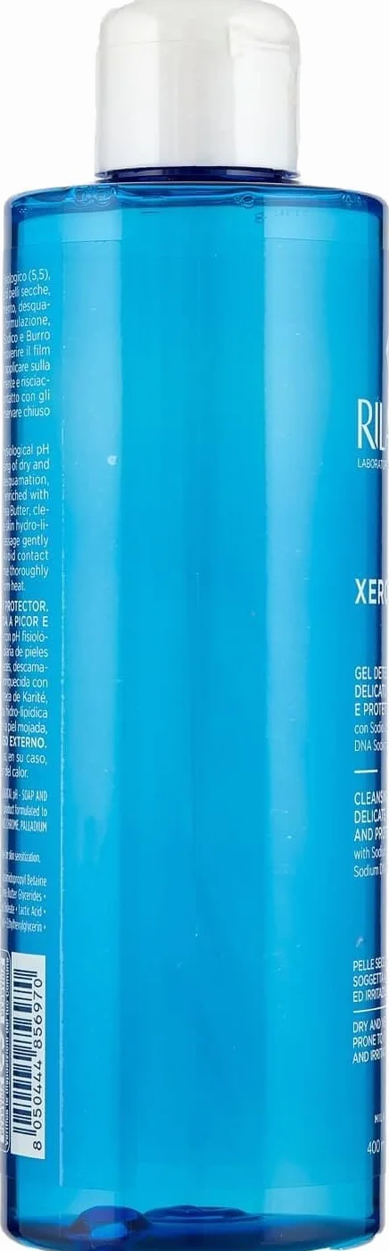 Rilastil Xerolact Gel Detergente per Neonati, Bambini e Adulti, Delicato e Protettivo per le Pelli con Tendenza Atopica