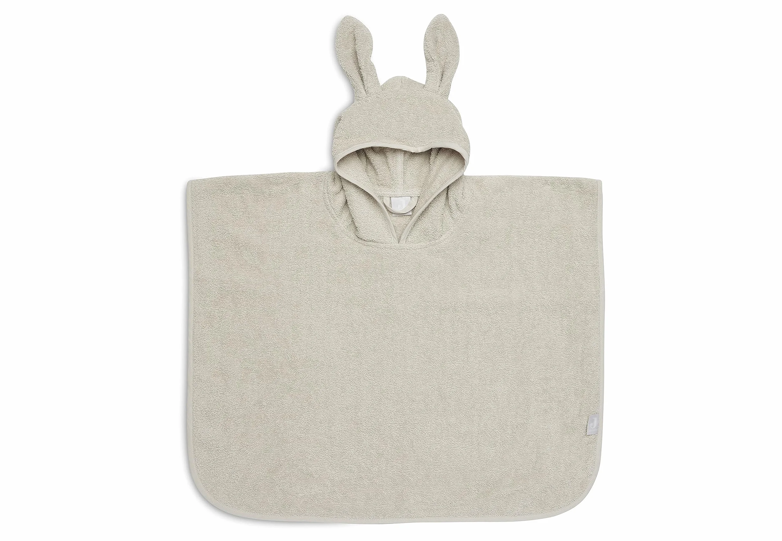 Jollein Poncho da bagno, 65 x 62 cm, asciugamano con cappuccio, beige | 533-550-00093