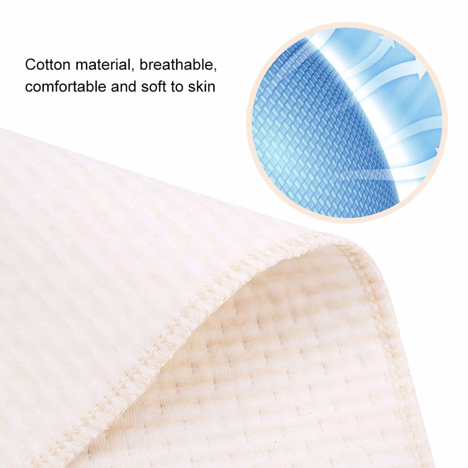 Pannolino di Stoffa, Lavabile Riutilizzabile con Inserto, Pannolino Cotone 10 Pezzi for Neonati Bambini Estate Giorni Caldi