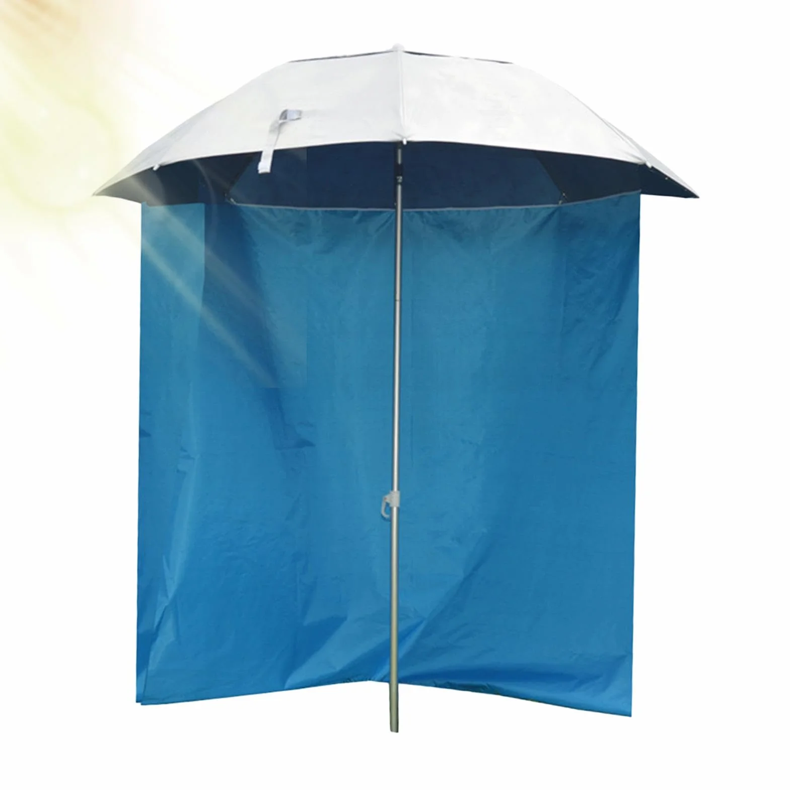Panno per ombrellone da spiaggia, Panno per ombrellone portatile | Tenda da esterno con ombrellone - Design a mezza circonferenza, tessuto impermeabile per protezione dal sole e dalla pioggia