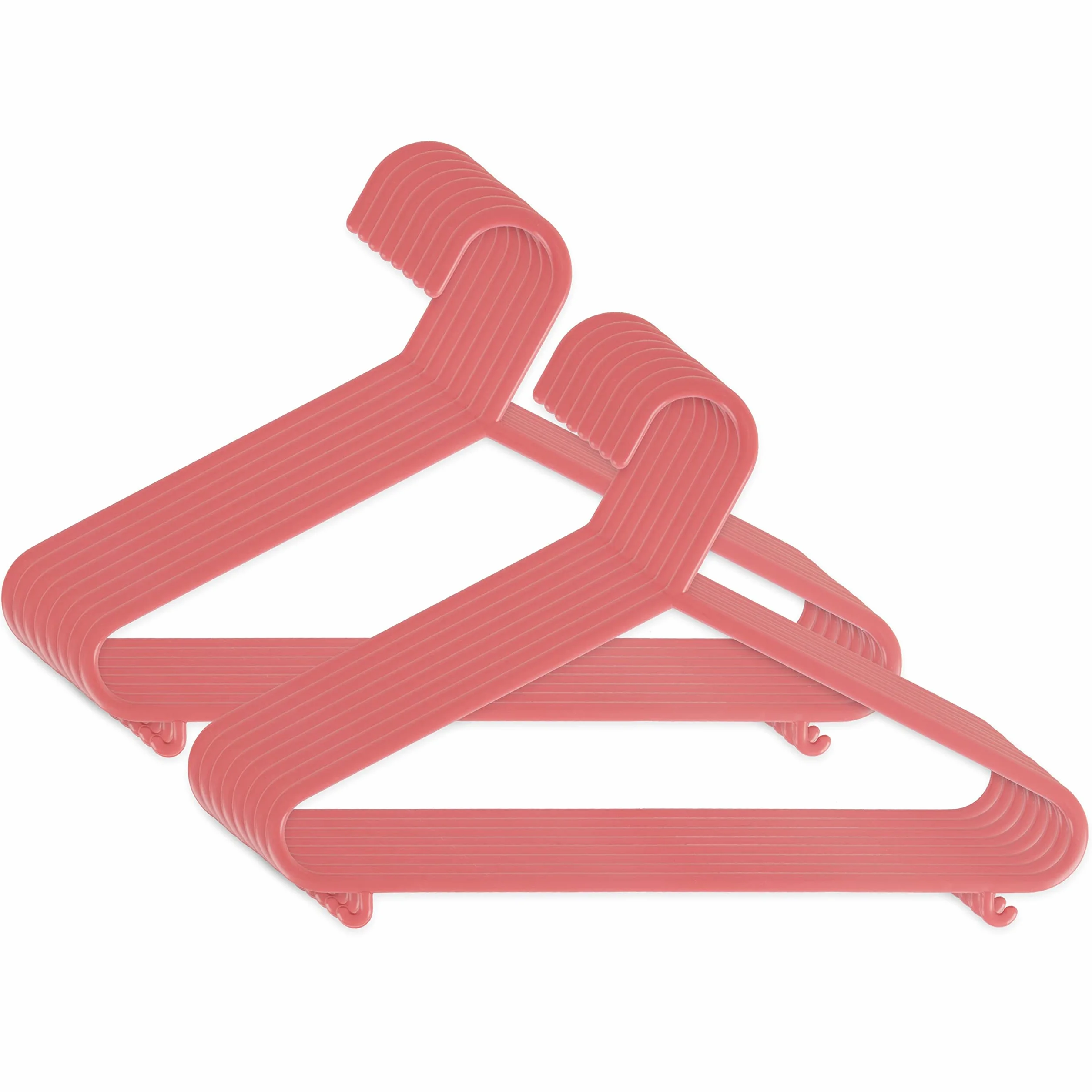 Bieco Appendiabiti Bambini 16 Pezzi Rosa | Lunghezza Circa 30 Cm | Stampelle Bambini