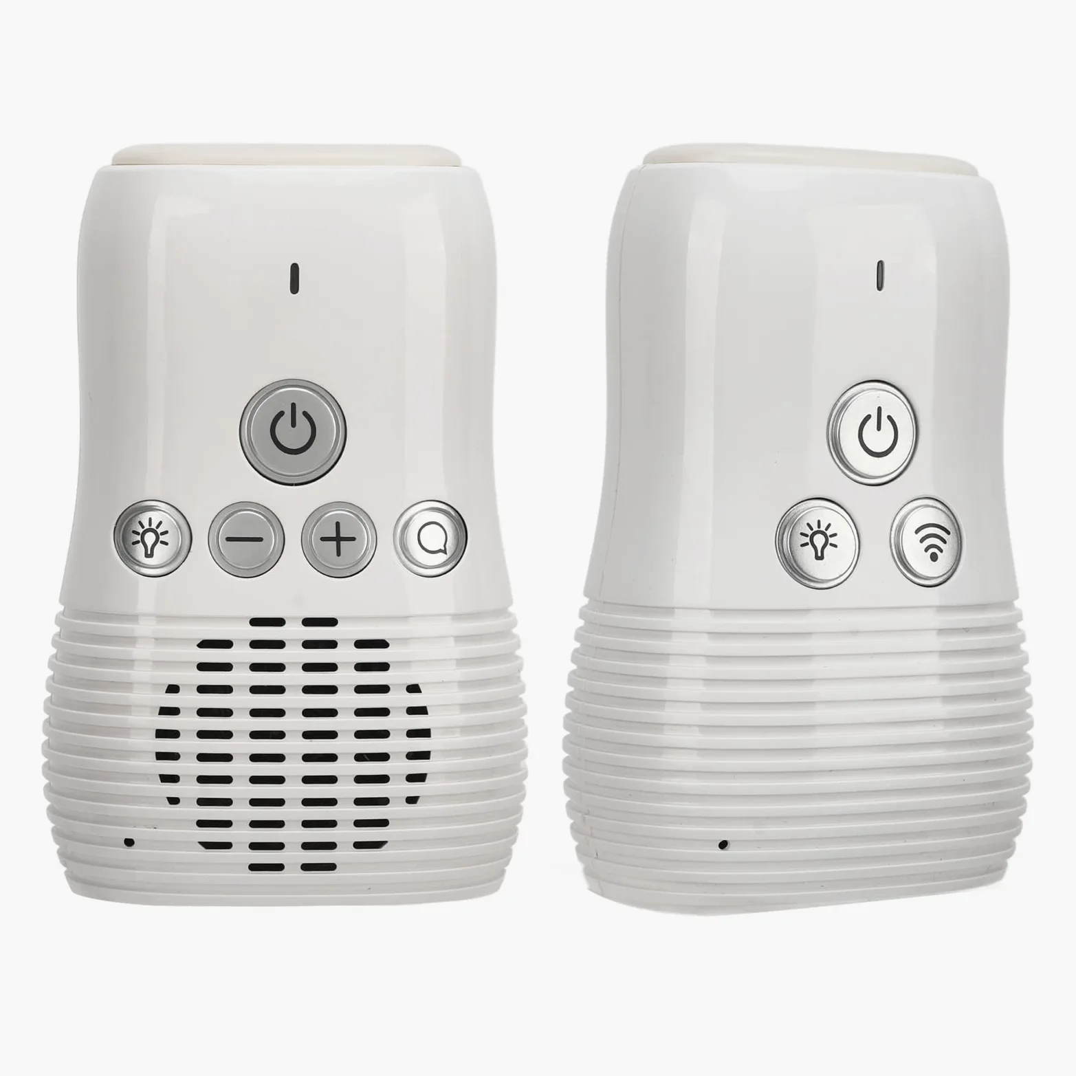 Baby Monitor Audio, unità Genitore Portatile a 2,4 GHz Citofono Bidirezionale Intelligente, con Luce Notturna Monitor per la Cura del Bambino, Connessione e Privata(EU)