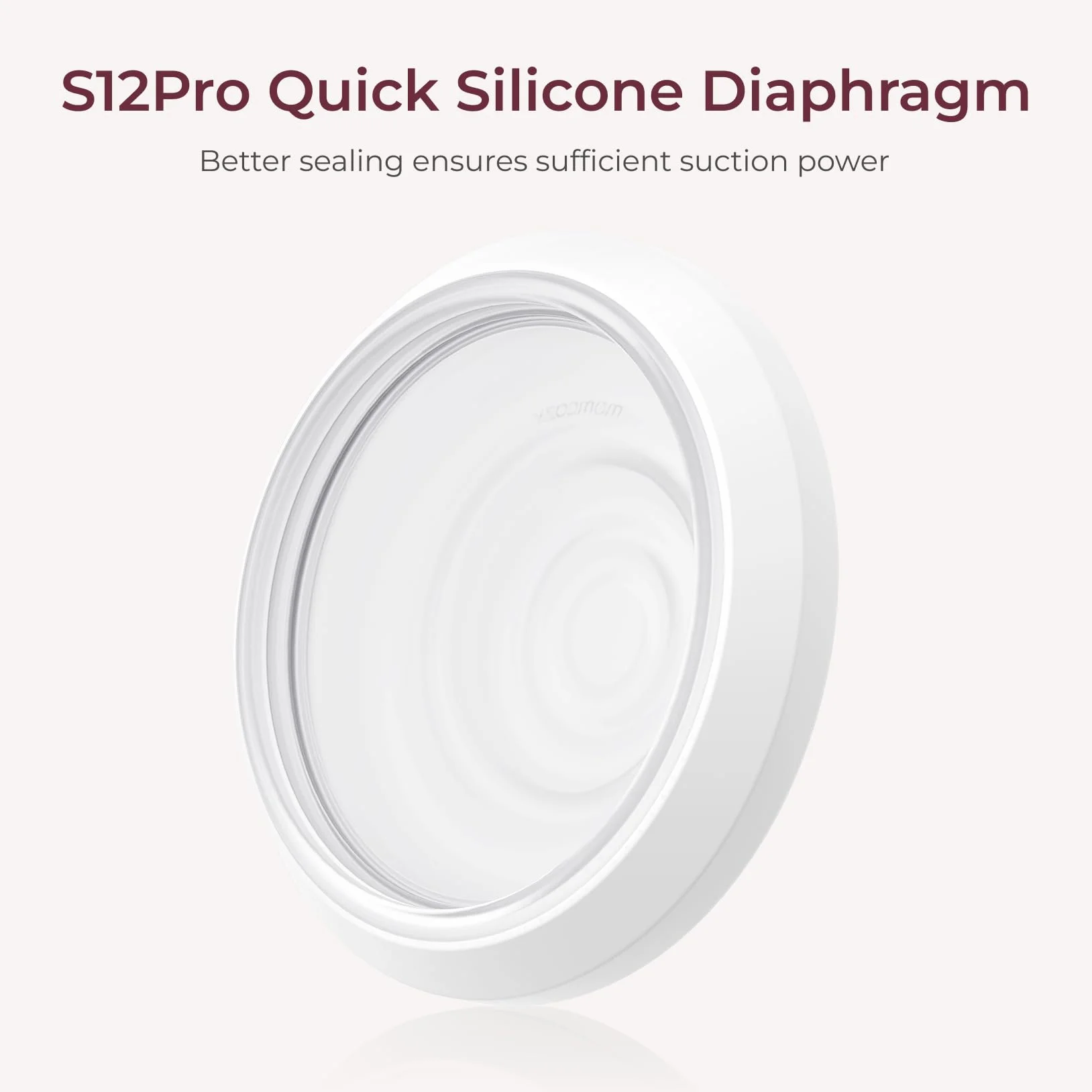 Momcozy S12Pro Veloce valvola a becco d'anatra & membrana in silicone