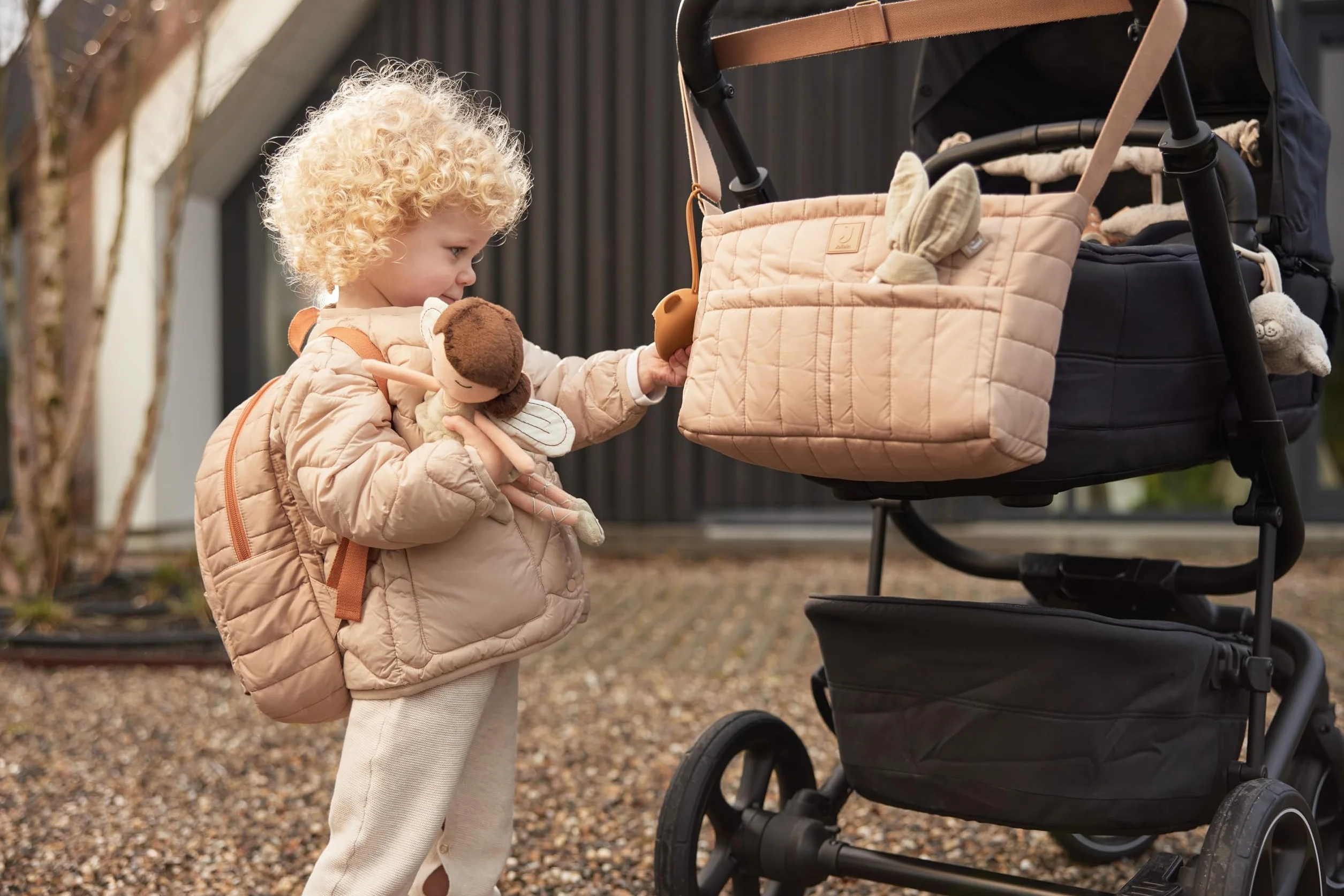Jollein Unisex Kinderwagen Tasche Pram bag, mom bag (pack of 1)