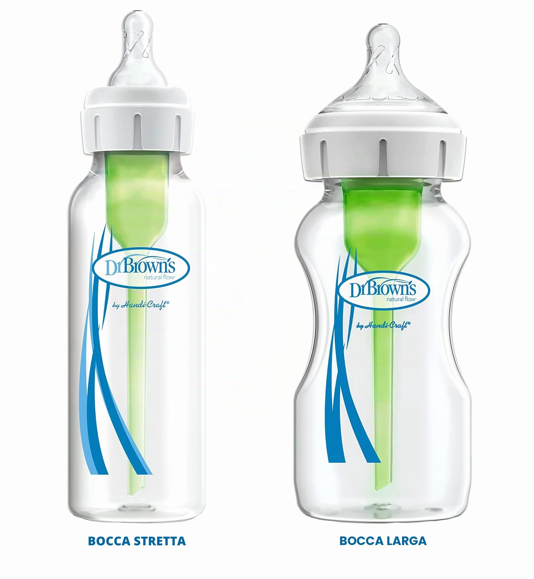 Dr. Brown's Biberon anticolici Options+ stretto 60 ml trasparente Biberon +0 mesi