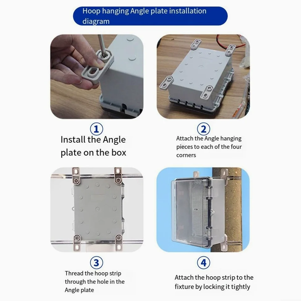 Coperture impermeabili per prese elettriche, Scatola di protezione impermeabile in plastica for apparecchiature