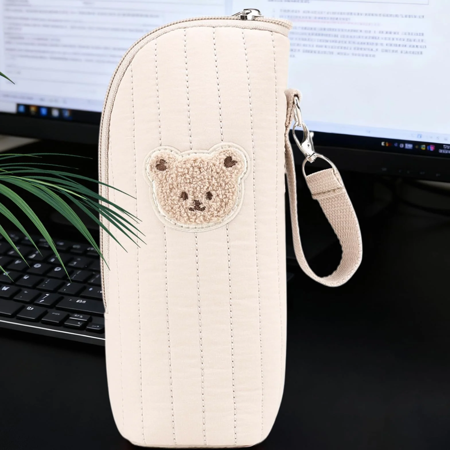 Borsa Termica per Biberon,Borsa Frigo Con Design Orsacchiotto | Tote Portatile per Trasporto All Aperto | Asilo Viaggi e Attività all'Aperto