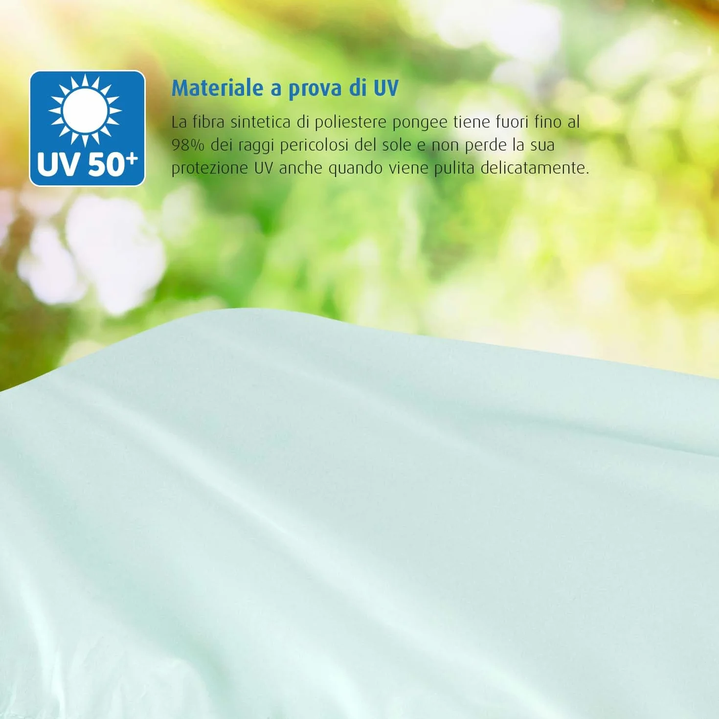 reer ShineSafe - Parasole per passeggino, protezione solare, per molti modelli, colore: verde menta