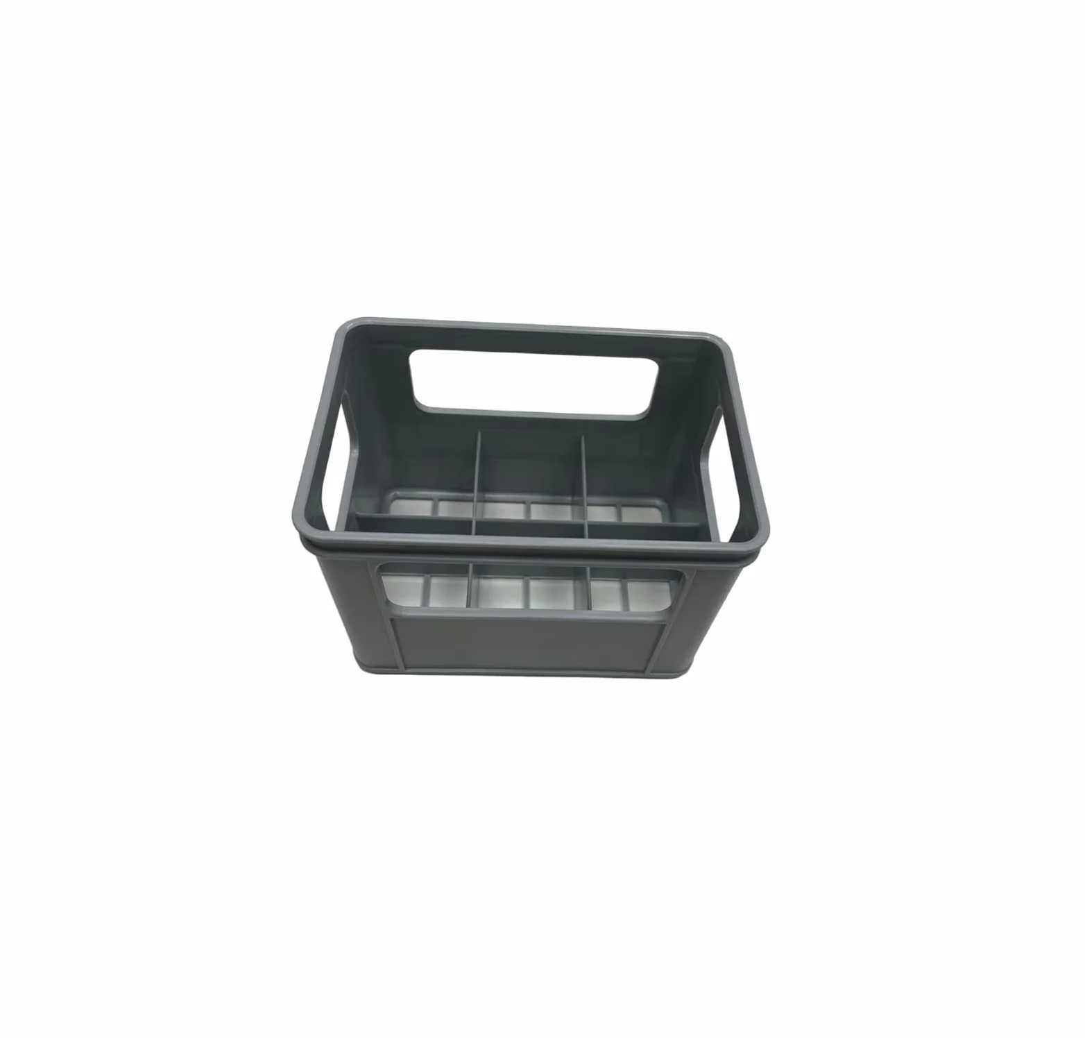 THERMOBABY Contenitore per 6 biberon, grigio carina, fino a 5,6 cm di diametro per biberon, prodotto in Francia