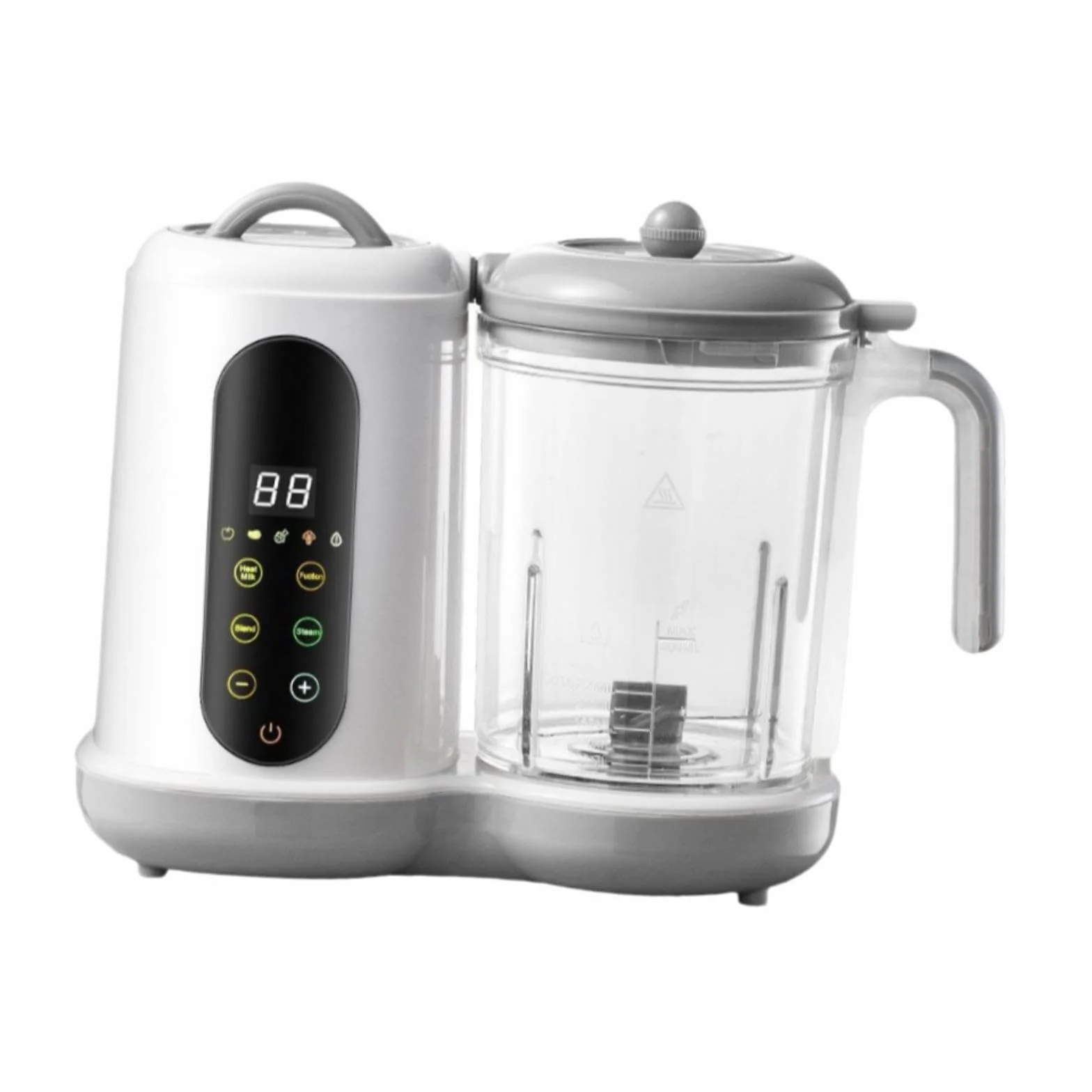 perfk Baby Food Maker Baby Food Puree Maker Robusto e leggero Cibo Robot da cucina per neonati Vaporizzatore per neonati