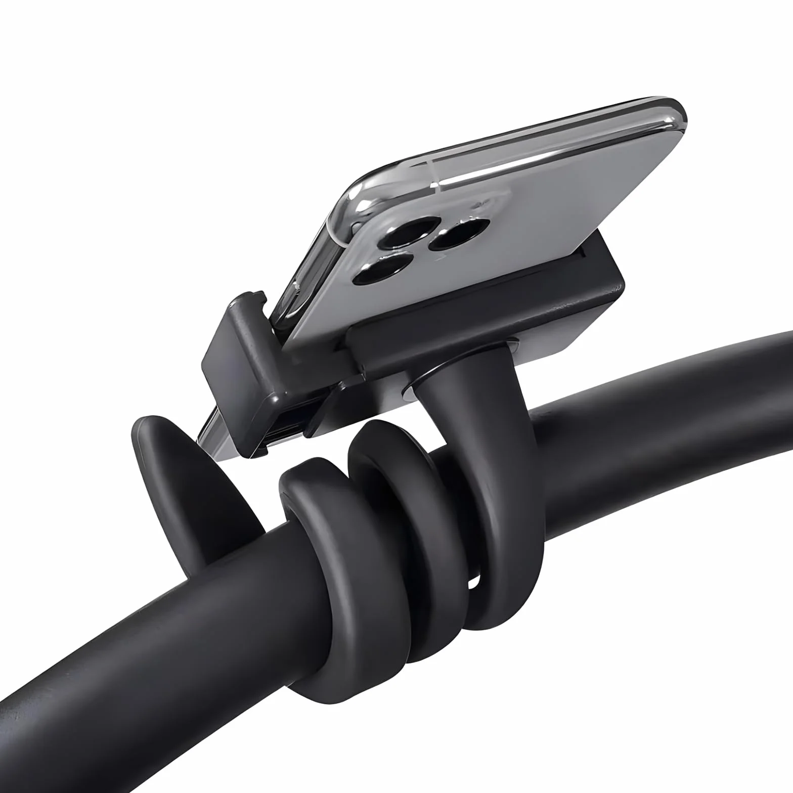 Supporto per Telefono Passeggino, Supporto Cellulare per Passeggino, Accessori per Passeggino con Braccio Flessibile, Ideale per l'Uso a Mani Libere