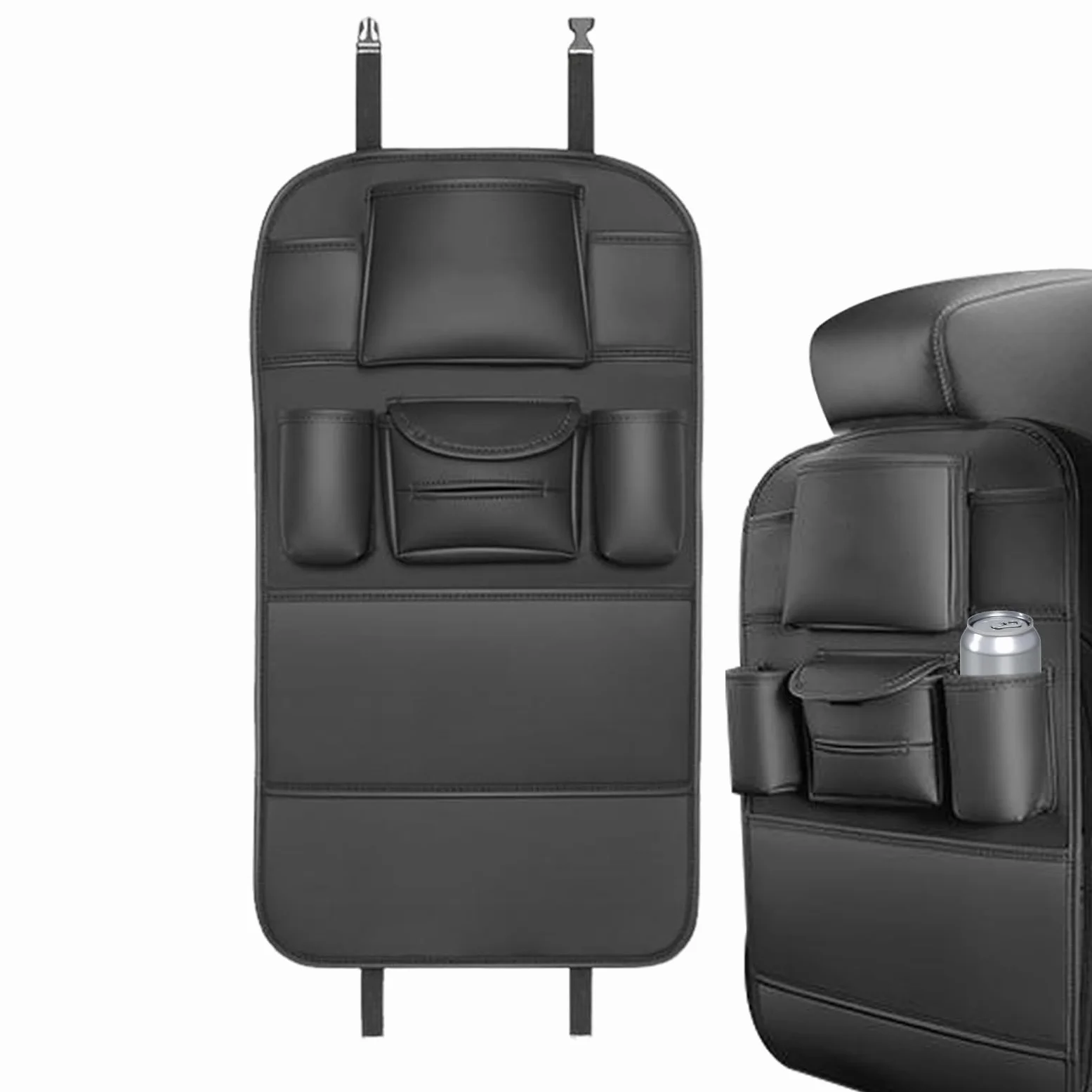 Generico Organizzatore Posteriore Sedile Auto Portaoggetti Impermeabile | Organizzatore da Auto per Sedile Posteriore per SUV Furgone Viaggio Campeggio Pendolarismo Lungo Percorso Outdoor