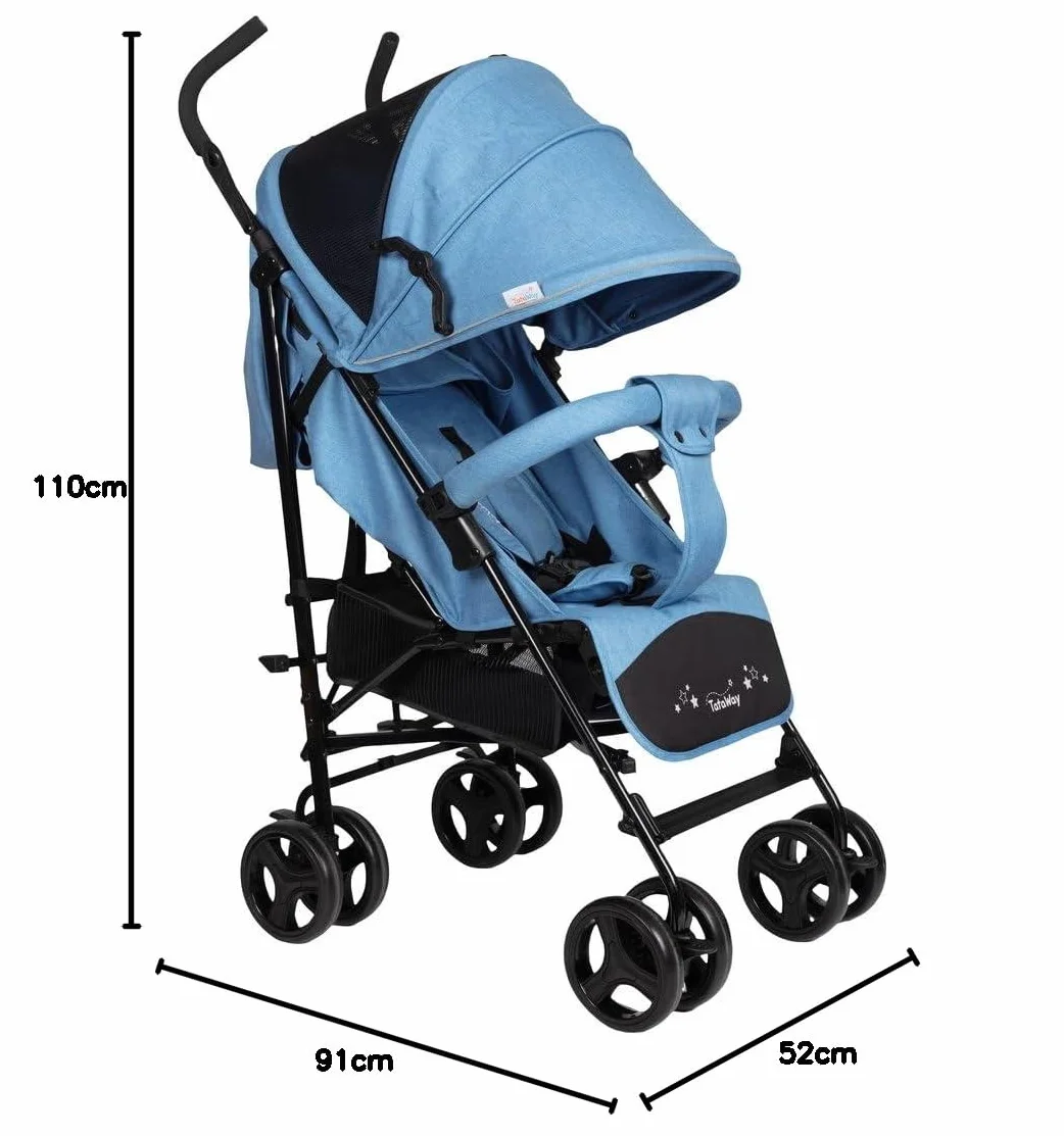 Passeggino Easy Walk Jeans – Design Elegante, Comfort Ottimale E Massima Funzionalità Per Bambini In Crescita, Perfetto Per Ogni Passeggiata E Avventura Quotidiana.