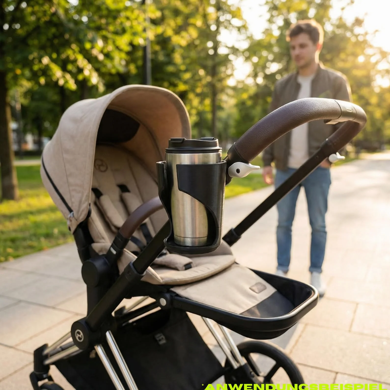 Portabevande per passeggino Cybex, compatibile con Priam, e-Priam, Mios, Balios SLine, Talos S-Line, Melio-Linee, Gazelle S, Libellella, Eezy S Line, Beezy, Coya