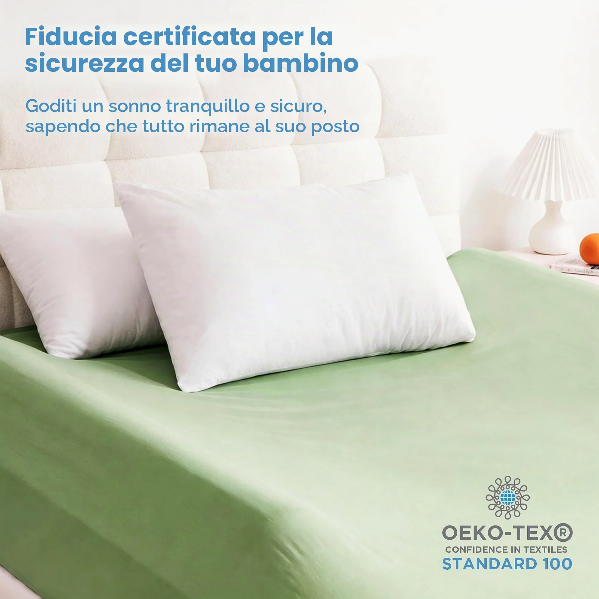 YIHATA Paracolpi Lettino, Portatile Sponda Letto Bambini, Paracolpi Di Sicurezza Per Anziani Con Rivestimento Resistente All'Acqua, Antiscivolo E Lavabile in Lavatrice,Adatto A Tutti I Letti - 2 Pezzi
