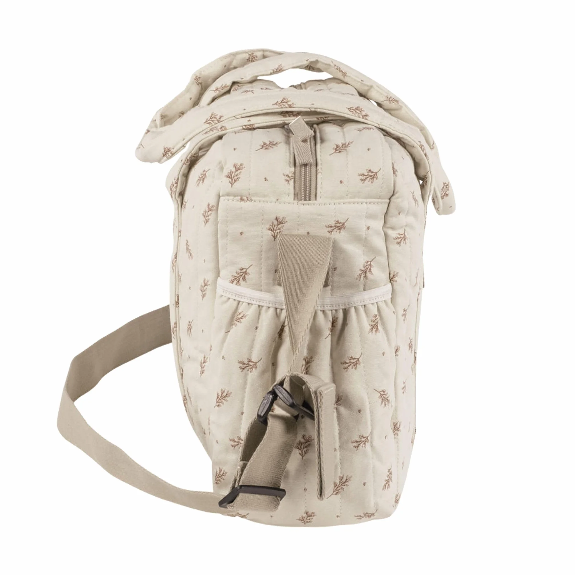 Walking Mum - Borsa fasciatoio, colore: rosa, Beige/Rosa e Beige/Verde, L