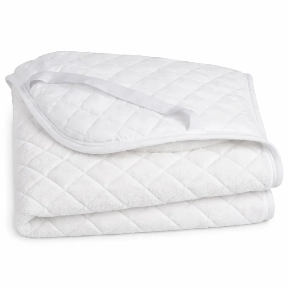 Coprimaterasso Per Lettino in Pile per Maggiore Comfort e Calore nel lettino| 120 x 60 cm | Vello Traspirante e Rovescio in Imbottitura di Qualità Con Cinghie sui Bordi - Fatto in Portogallo