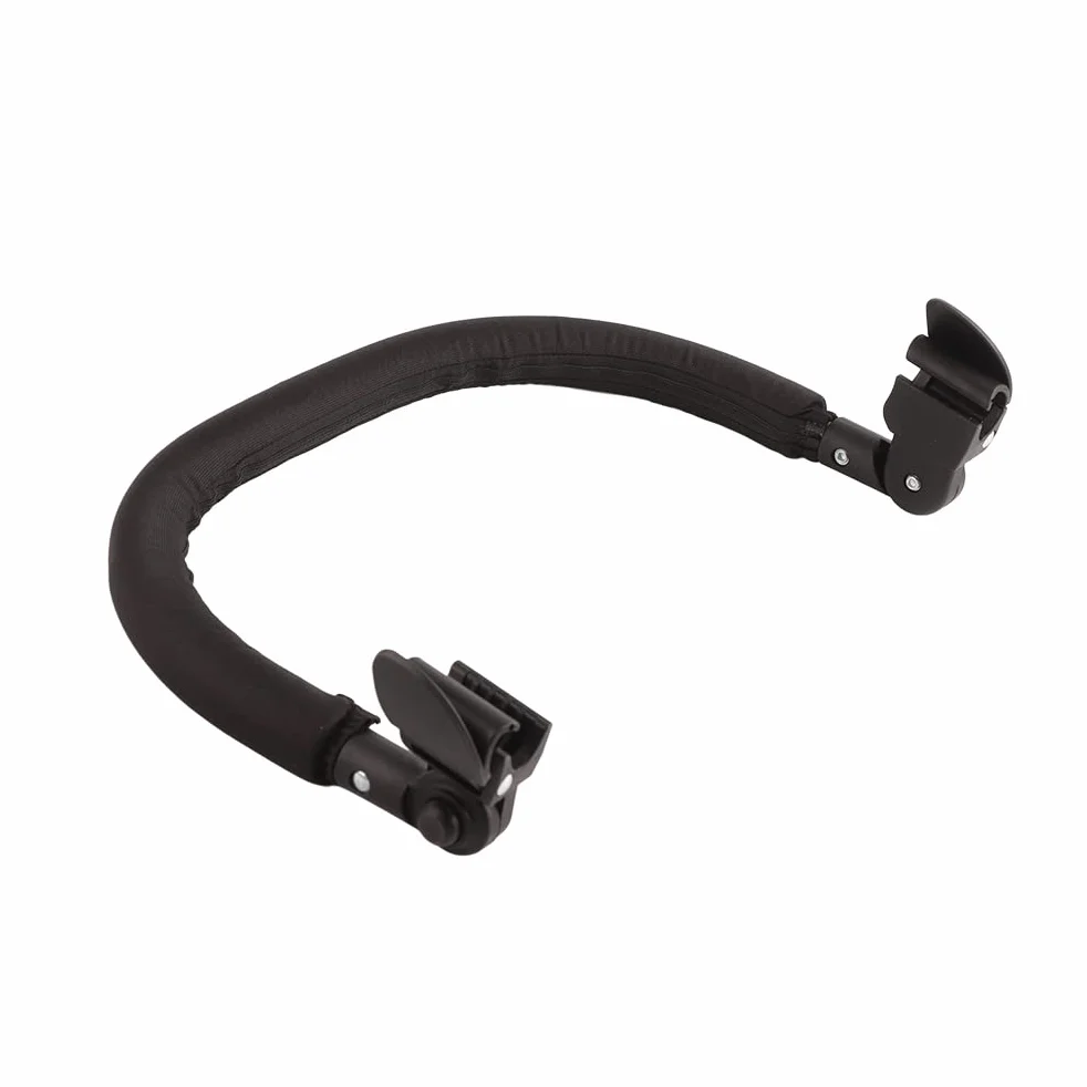Accessori per Passeggino, Bracciolo Universale per Guardrail per Passeggino Accessori per Passeggino per Barra Paraurti Regolabile (Nero)