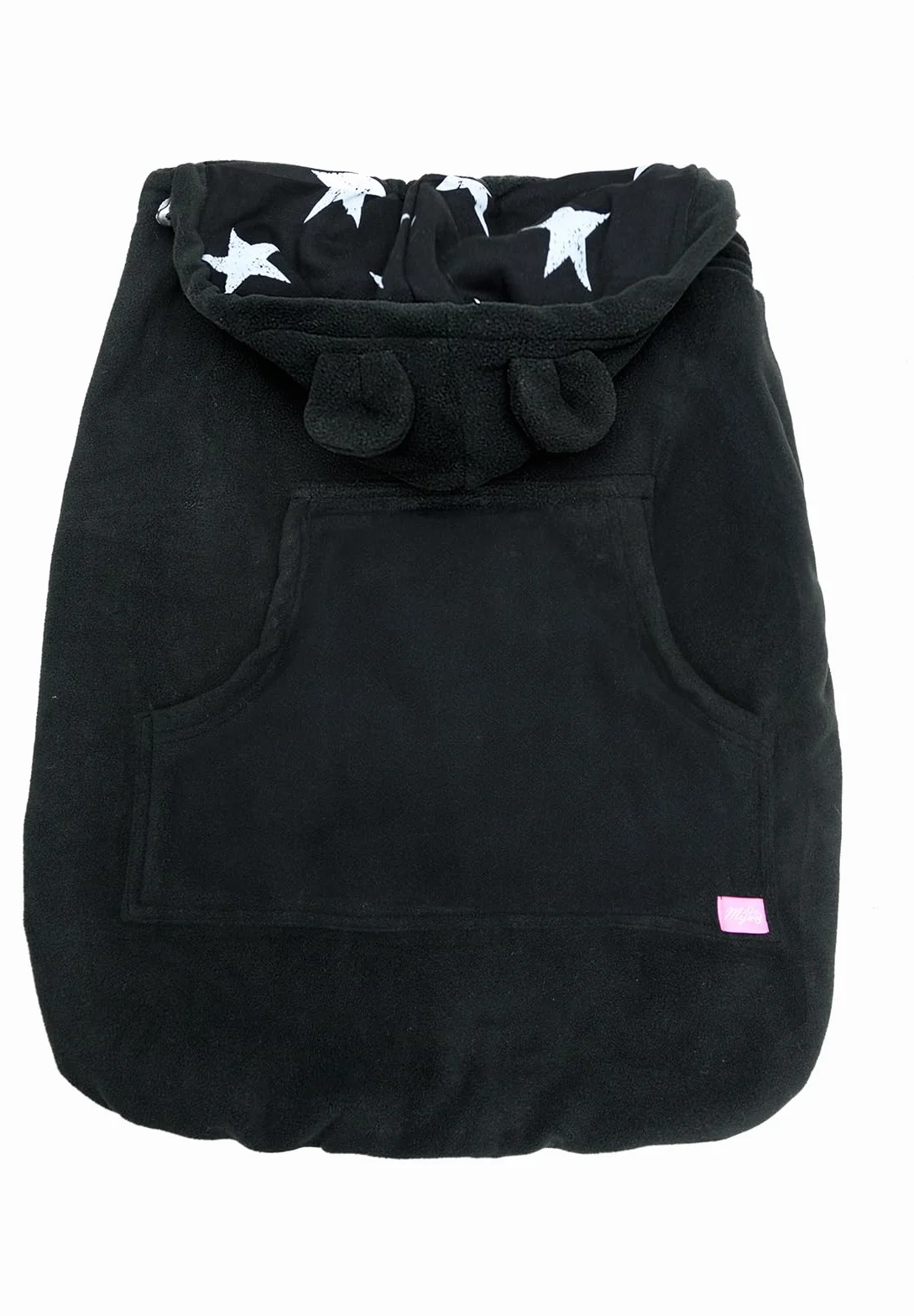 Mija 4023 - Copritutto universale per Baby Carrier/Traget/Cape 4023 (nero/con stelle 2)