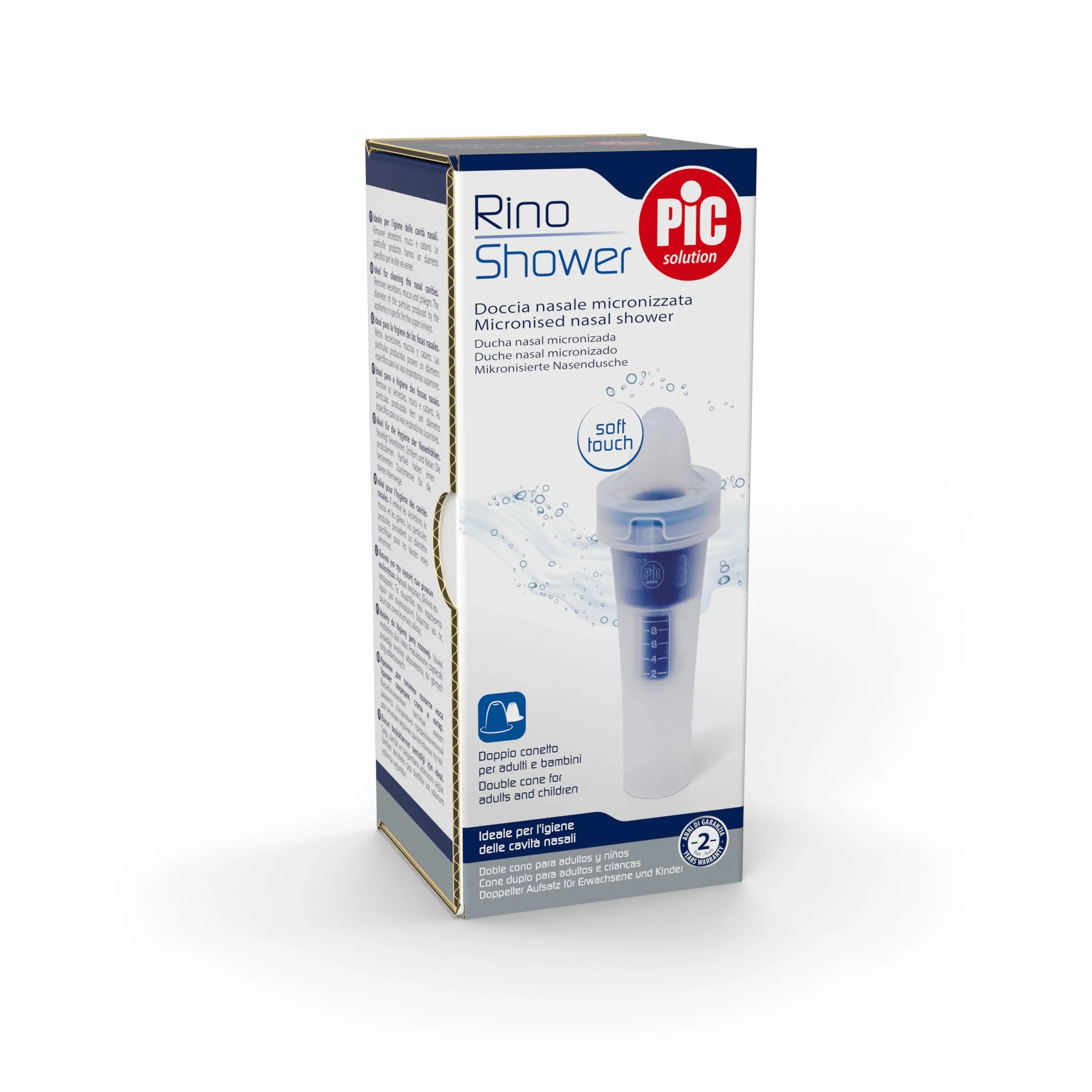 Pic Solution Doccia Nasale Rino Shower per Aerosol, 1 unità, 1