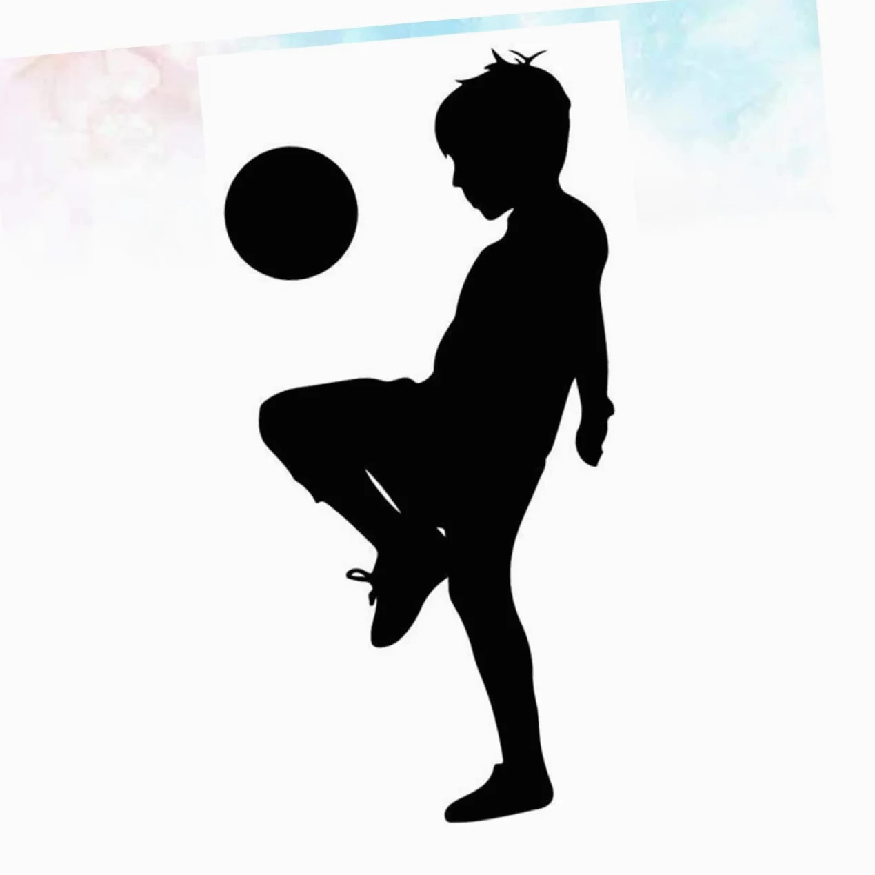 POPETPOP 3pezzi Adesivi Murali Calcio Per Stickers Decorativi Per Camera Da Letto Design Sportivo Facili Da Applicare e Rimovibili