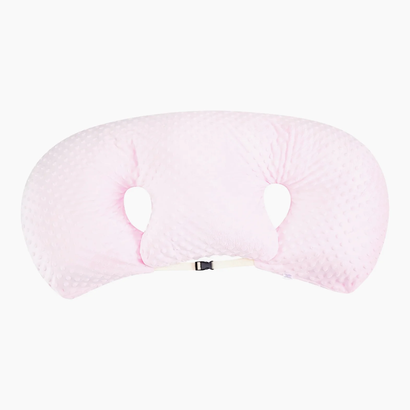 Qianderer Cuscino multifunzionale per allattamento gemelli, cuscino per allattamento per donne incinte, lavabile in lavatrice, in tessuto di cotone, cuscino di supporto doppio, 20 cm (rosa, 20 cm)
