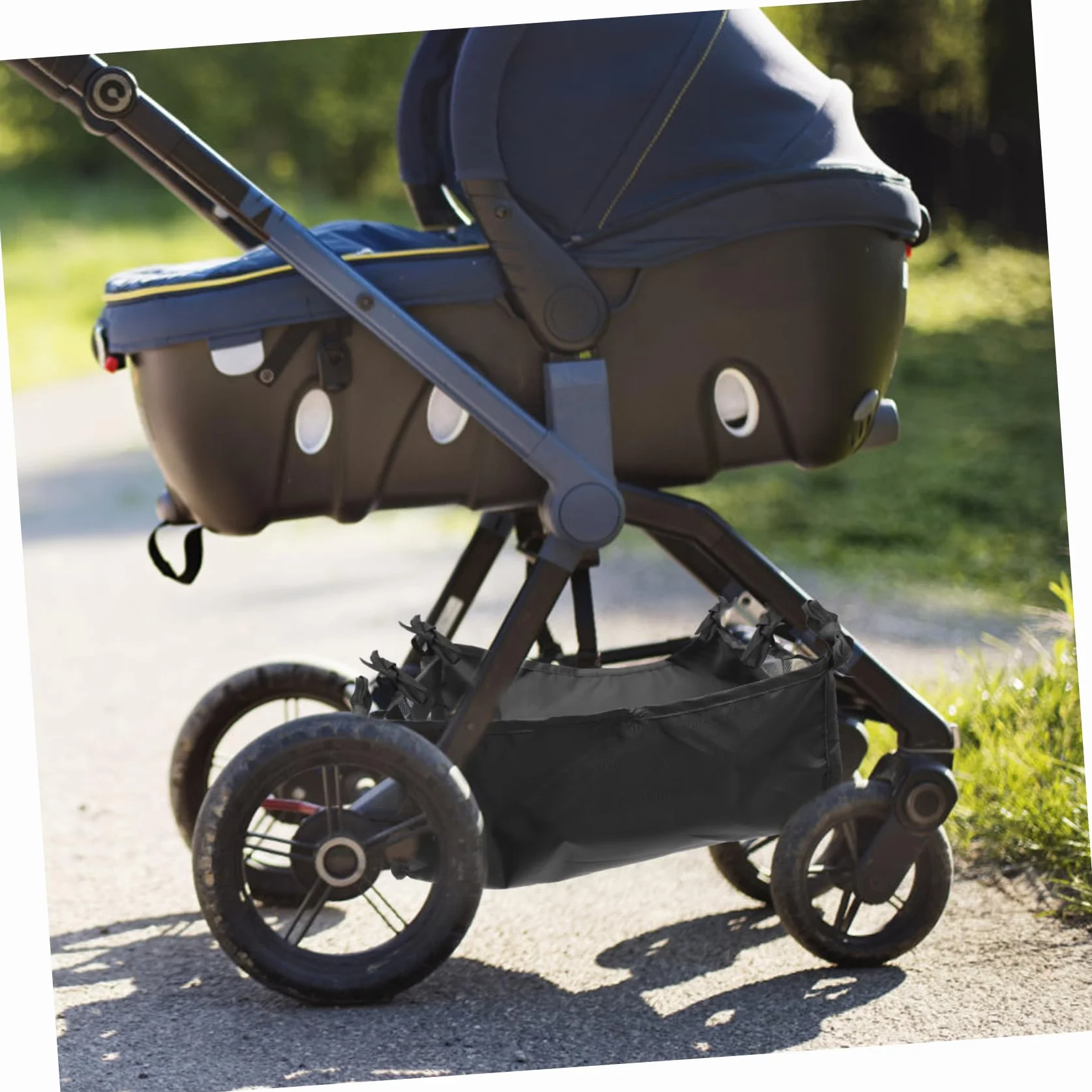 Alipis Cestino Inferiore Del Passeggino Cestino Per Auto Carrozzino Borsa Per La Scuola Del Passeggino Custodia Per Passeggino Bambino Panno Oxford Cestino Portaoggetti Camion
