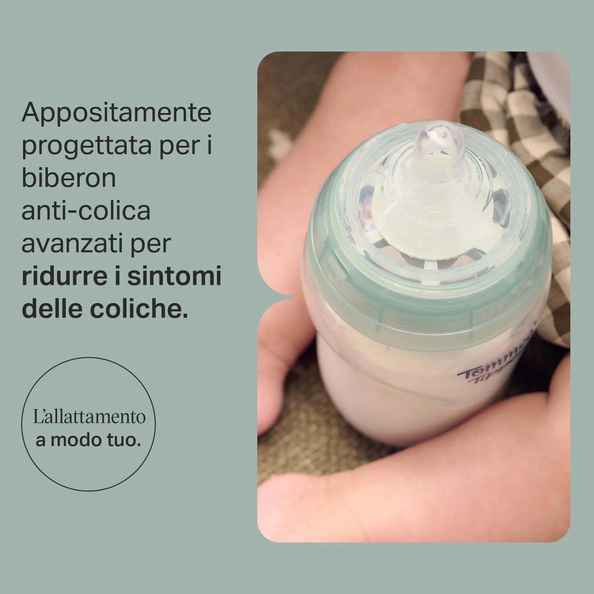 Tommee Tippee Tettarelle Anti-Colica Avanzato, Flusso Rapido, 6M+, 2 Pezzi