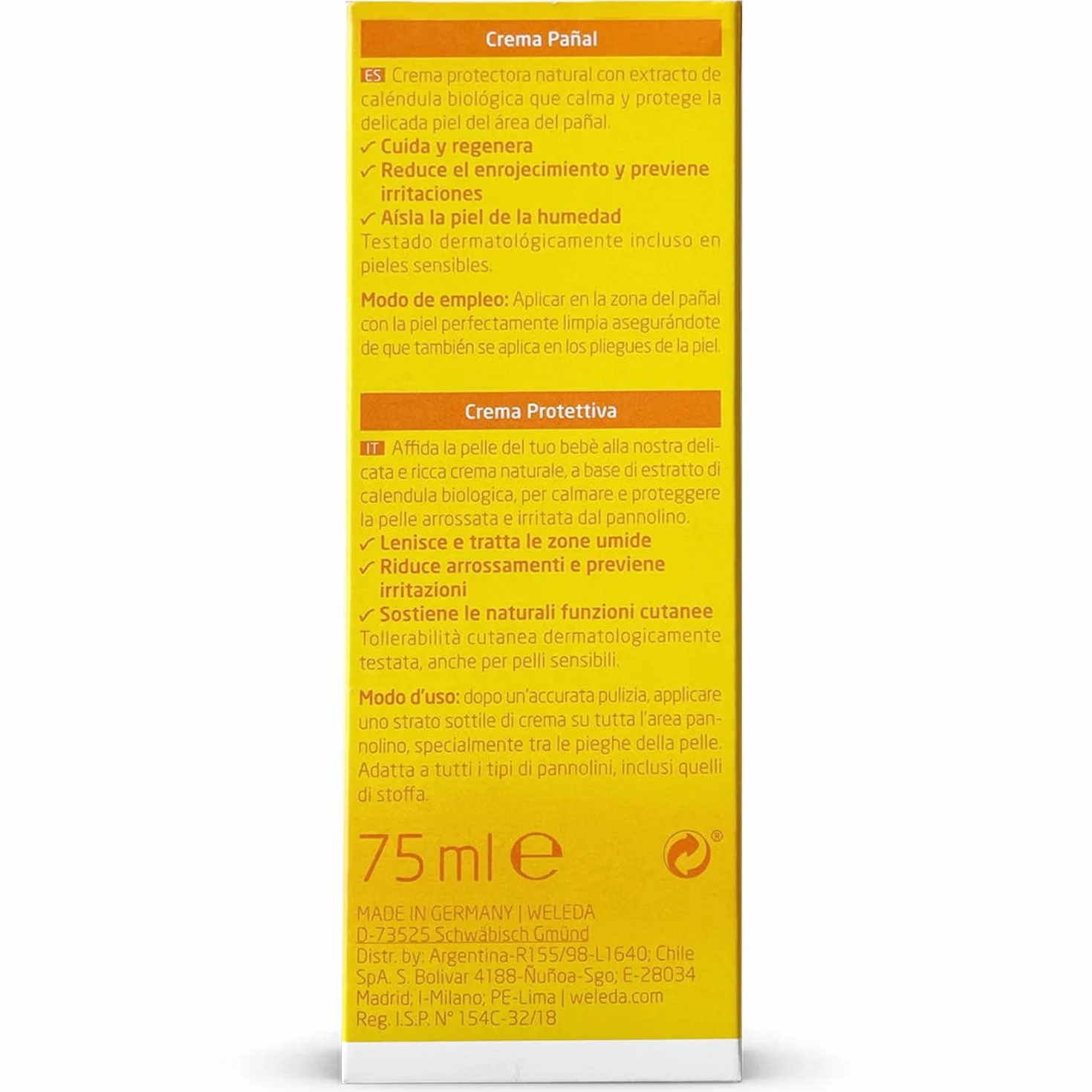 Weleda Mummy Bag, comoda borsa passeggino con kit completo di prodotti cosmetici per la protezione della pelle di neonati e bambini, a base di calendula bio certificata