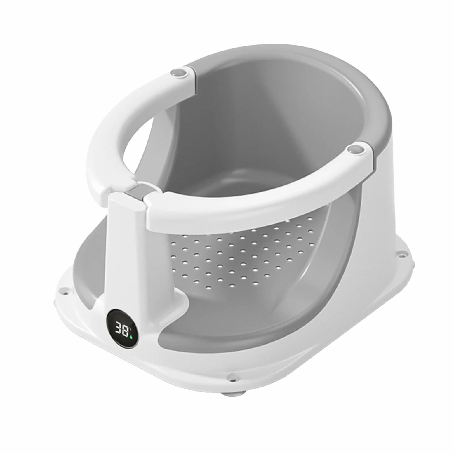 Seggiolino per Bagnetto Sedia da Bagno Antiscivolo con Sensore di | Accessorio Sicurezza per Doccia Bambini Ideale per Casa Viaggi Compleanni e Regali