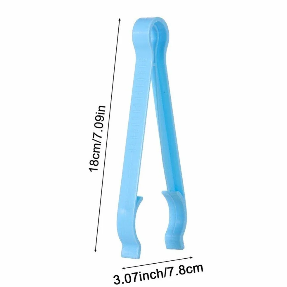 Pinze 2 Pezzi Pinze per Bambini Infantile per Alimentazione per Bambini Morsetto Clip per Biberon per Alimentazione di Latte Morsetto Clip di Ciuccio Anti -Slip