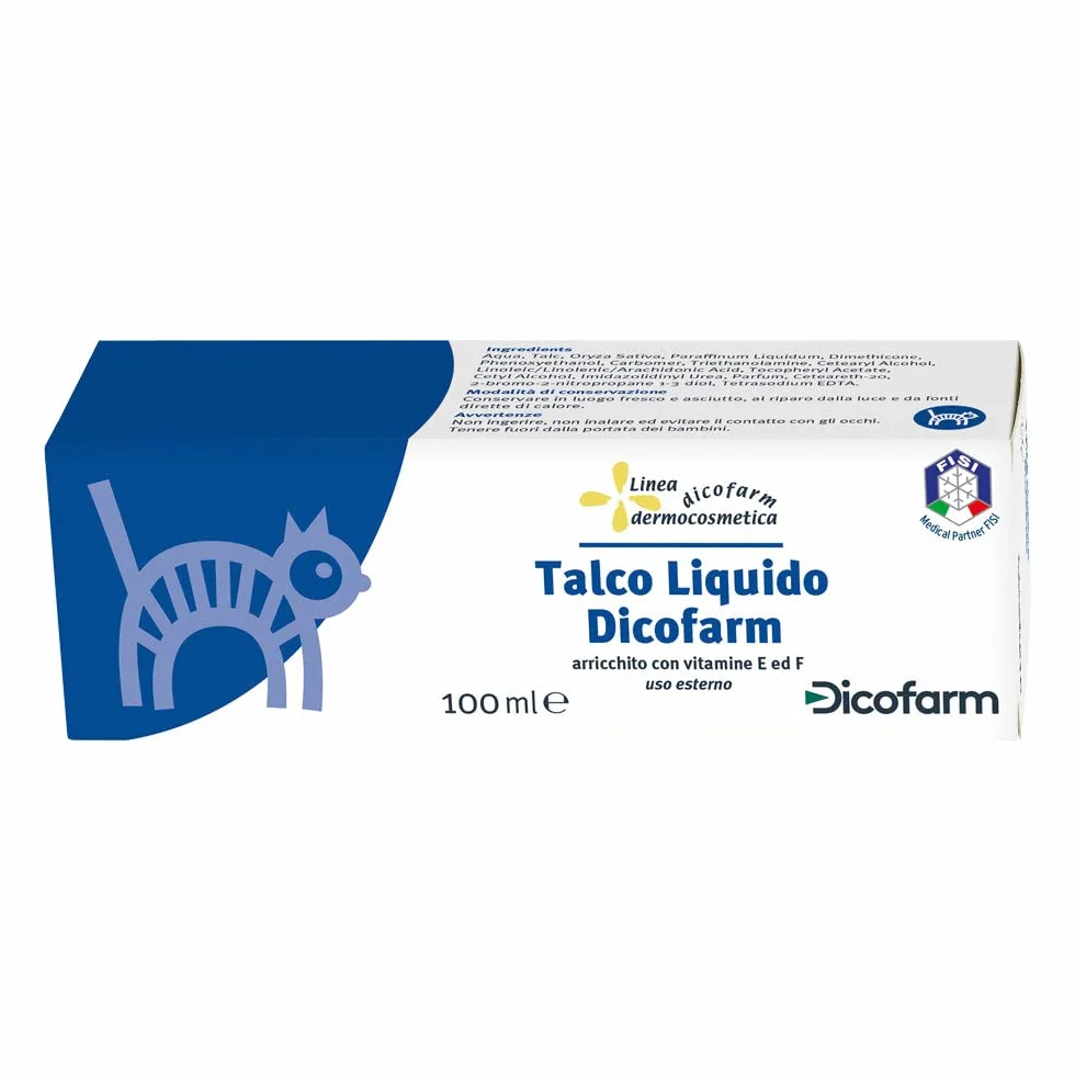 dicofarm talco liquido prima infanzia 100 ml