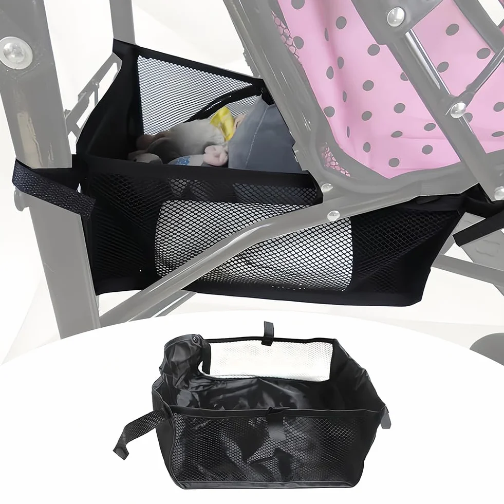 Joyzan Cestino per Passeggino, Borsa Portaoggetti Universale Riporre I Prodotti del Bambino Resistente alla Polvere Organizer Fondo da Appendere al Passeggini Borse Carrozzina Pannolini Posizioname