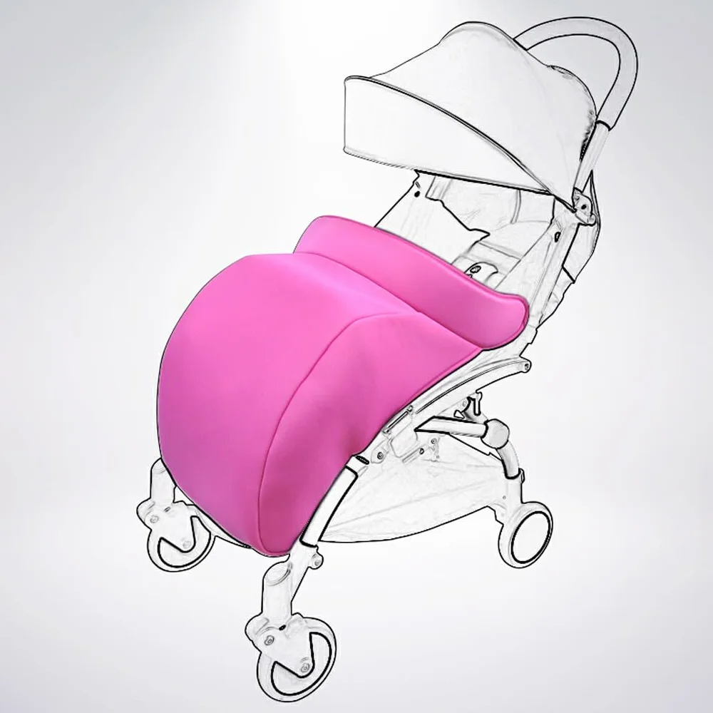 Toes Warm Cozy Toes per tutte le stagioni - Copertura del piede del passeggino affidabile e conveniente che garantisce la sicurezza della copertura del piede del passeggino, rosa rossa