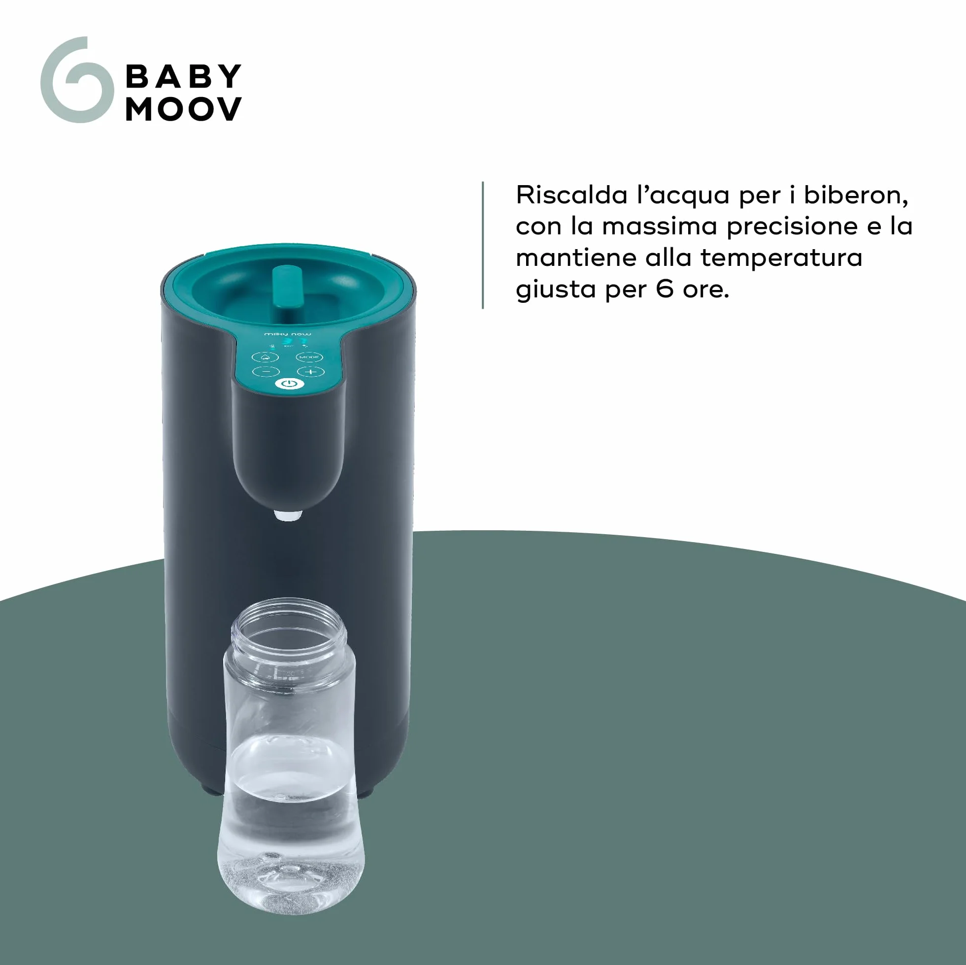 Babymoov Preparatore di Biberon Milky Now - Veloce e facile da usare