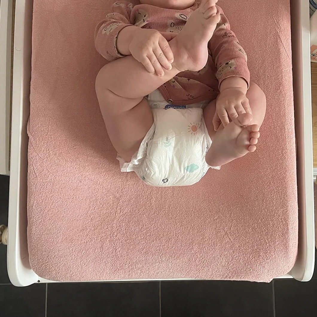 babyCalin Copri Materasso Fasciatoio Rosa 50 X 70 cm