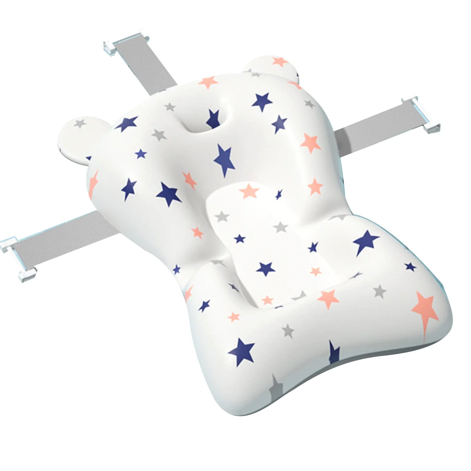 Cuscino Bagnetto Neonato, Cuscino Per Bagnetto, Vasca Per Neonato, Tappetino Per Il Bagnetto, Materassino Galleggiante Neonato Bagnetto Regolabile Per Neonati 0-12 Mesi Seggiolino Per Bagnetto