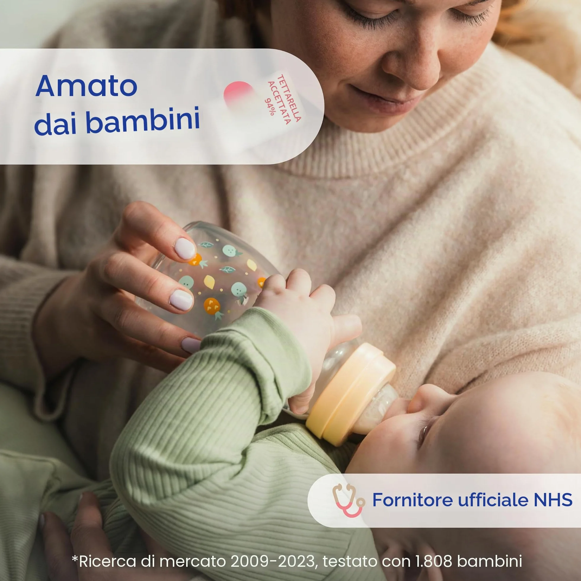 MAM, Tettarelle a flusso extra lento, misura 0, adatte per neonati, in silicone SkinSoft, per biberon, adatte a tutte le bottiglie MAM e per l'alimentazione del bambino, confezione da 2