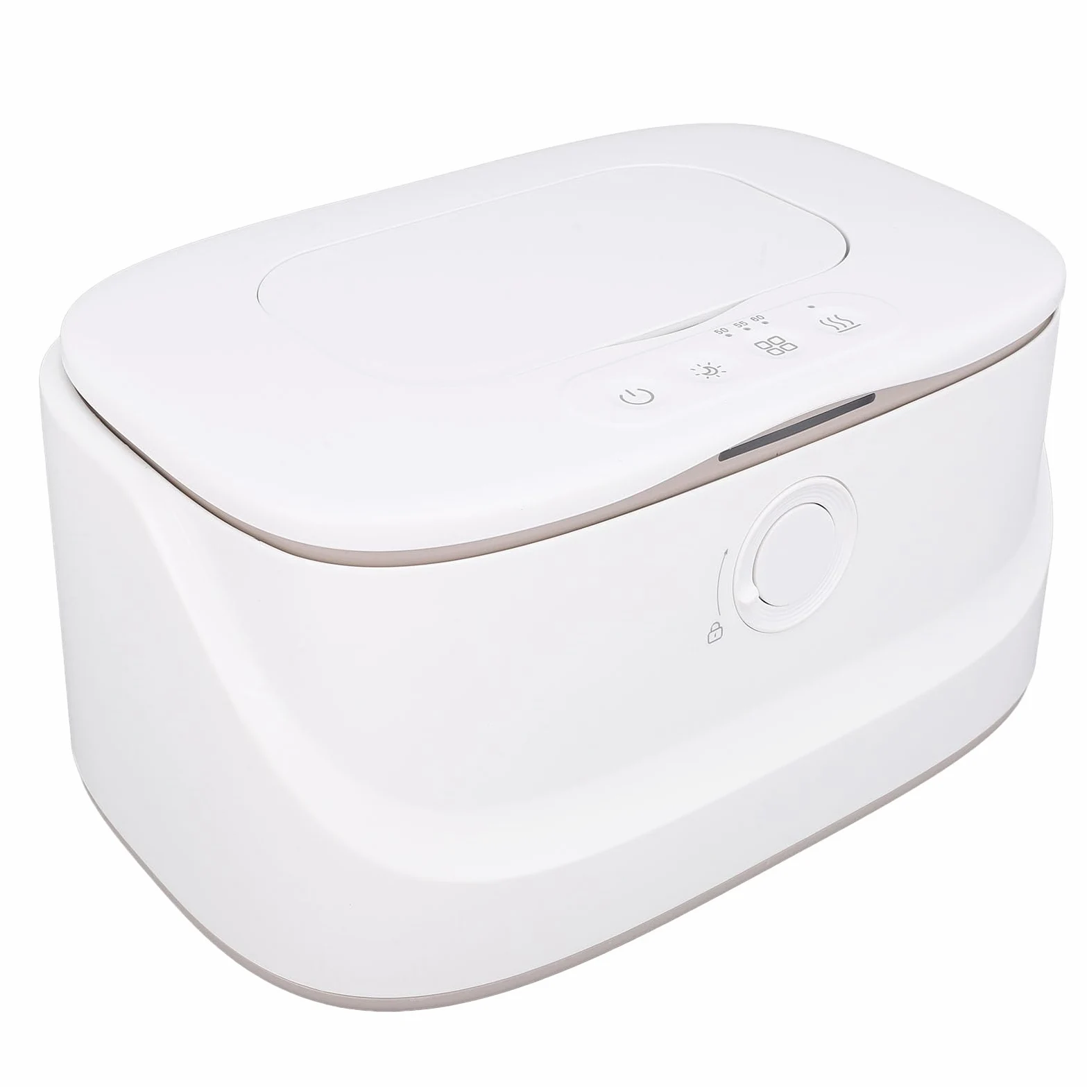 Generic Riscaldatore per Salviette per Neonati, Materiale di Alta qualità, Temperatura Regolabile e Luce Notturna per un Comodo Utilizzo Notturno (WHITE)