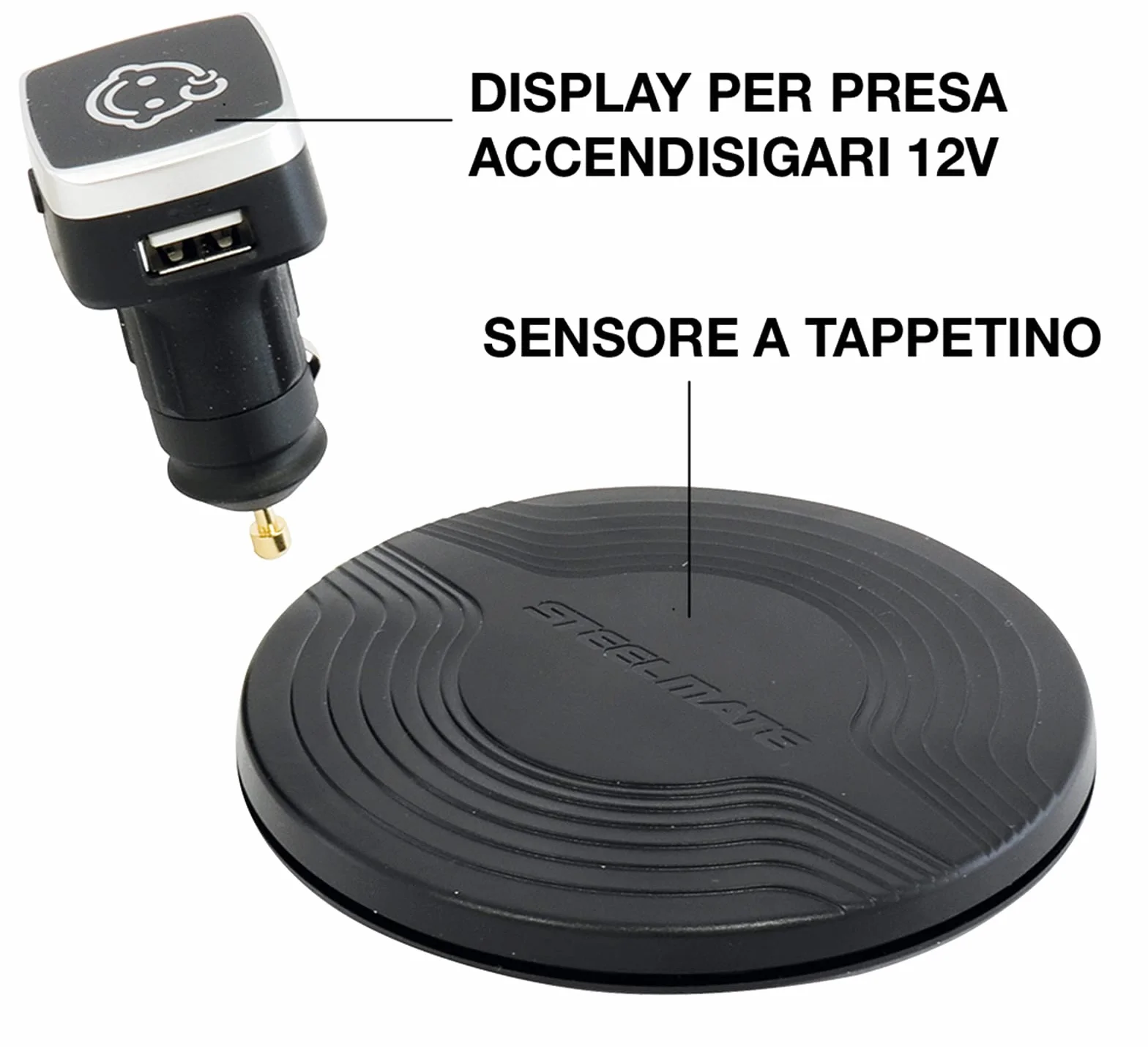 Dispositivo antiabbandono BIBO Baby Alarm. Funziona Con e Senza smartphone. Facile da Installare e Utilizzare. Sistema Esclusivo Doppia Sicurezza. Allarme visivo e sonoro