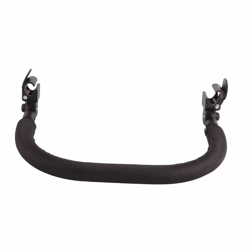Accessori per Passeggino, Bracciolo Universale per Guardrail per Passeggino Accessori per Passeggino per Barra Paraurti Regolabile (Nero)