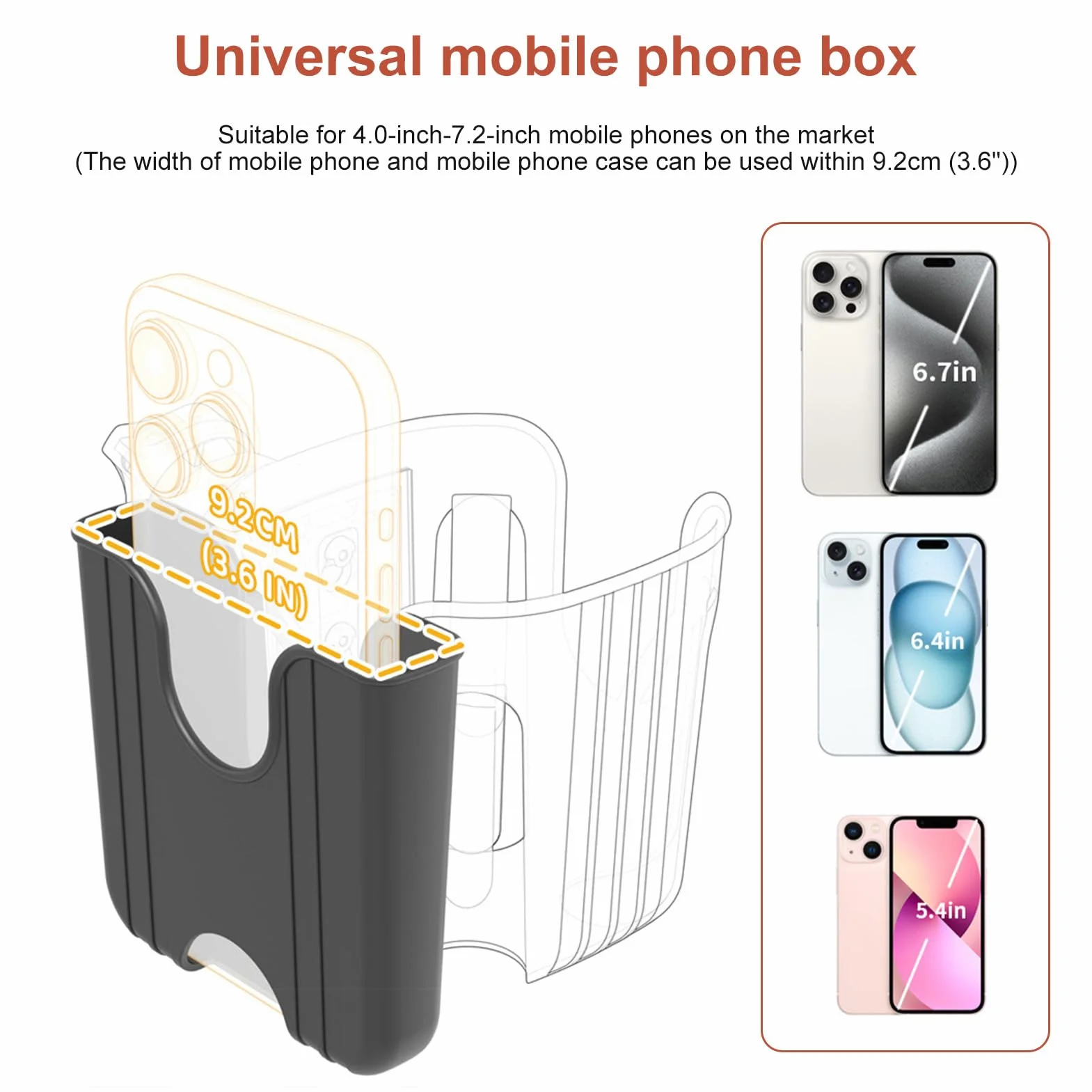 Supporto per portabicchieri per passeggino, supporto per telefono e bicchieri, robusto, regolabile, rimovibile, organizer per scooter, telefono, sedia a rotelle, deambulatore, mobilità, scooter e bici