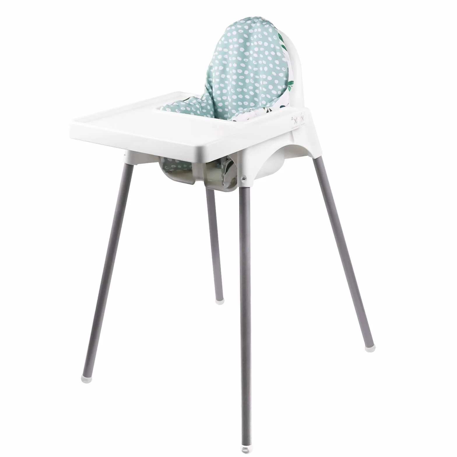 Cuscino Per Seggiolone, Cuscino Gonfiabile Incorporato, Morbido (Foglie Verdi), IKEA Antilop