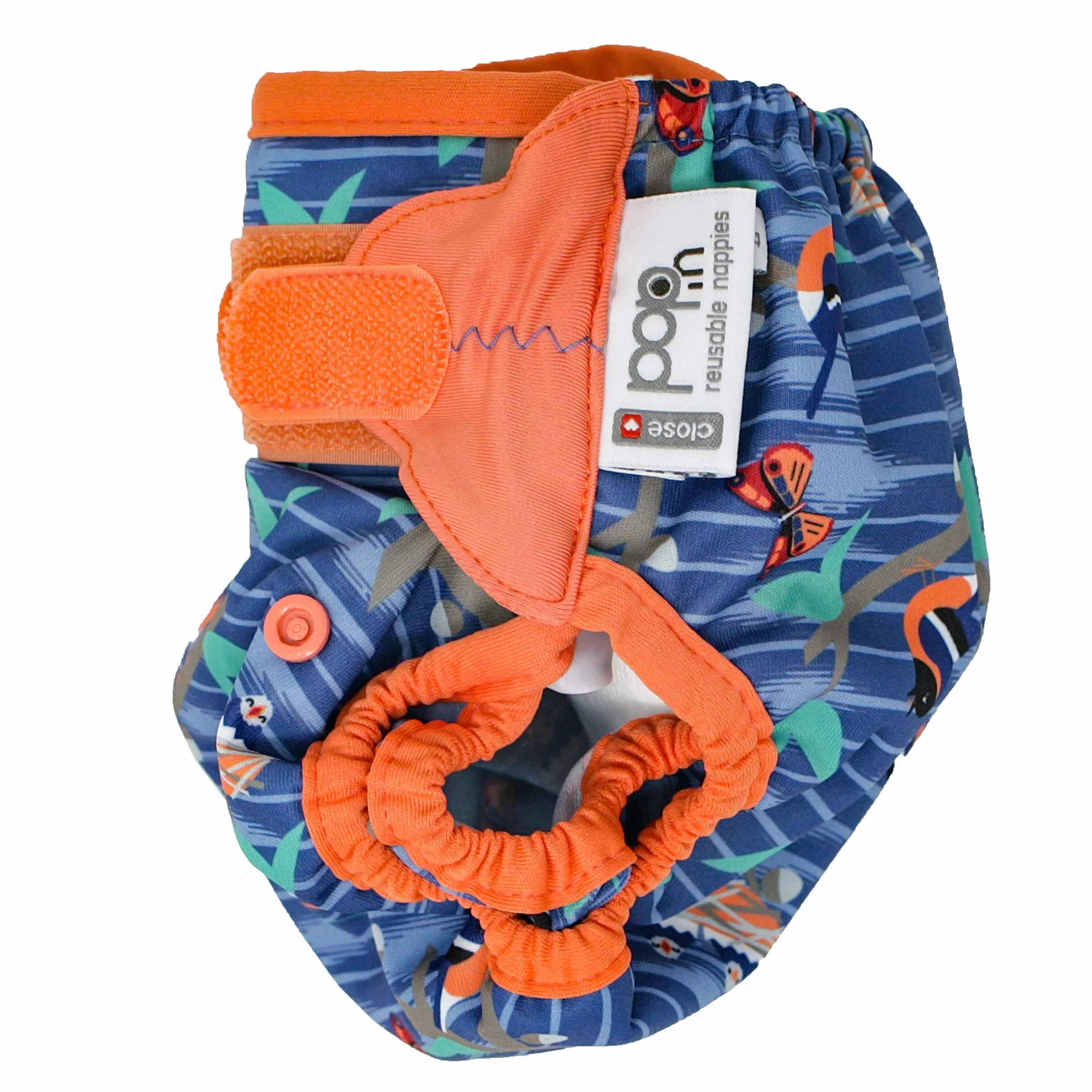 Close Pop-in riutilizzabile pannolino Aplix Fastener nascita/vasino, collezione Twilight Garden
