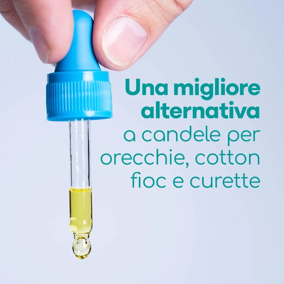 Medi Grade Gocce Auricolari all’Olio Oliva 100% Puro per Pulizia Orecchie – Olio per Rimozione Tappi di Cerume in Boccetta da 10 ml – Ammorbidisce e Rimuove i Tappi Orecchie – Sollievo Rapido