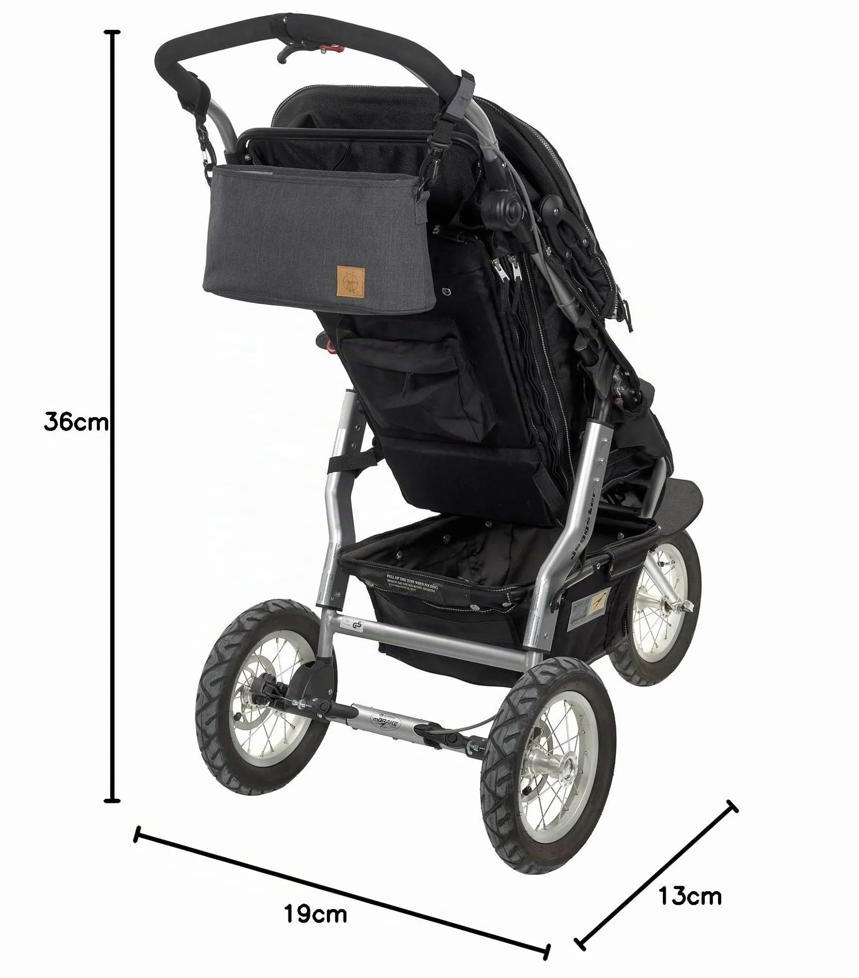 Lässig Glam Goldie Buggy Organizer Anthracite